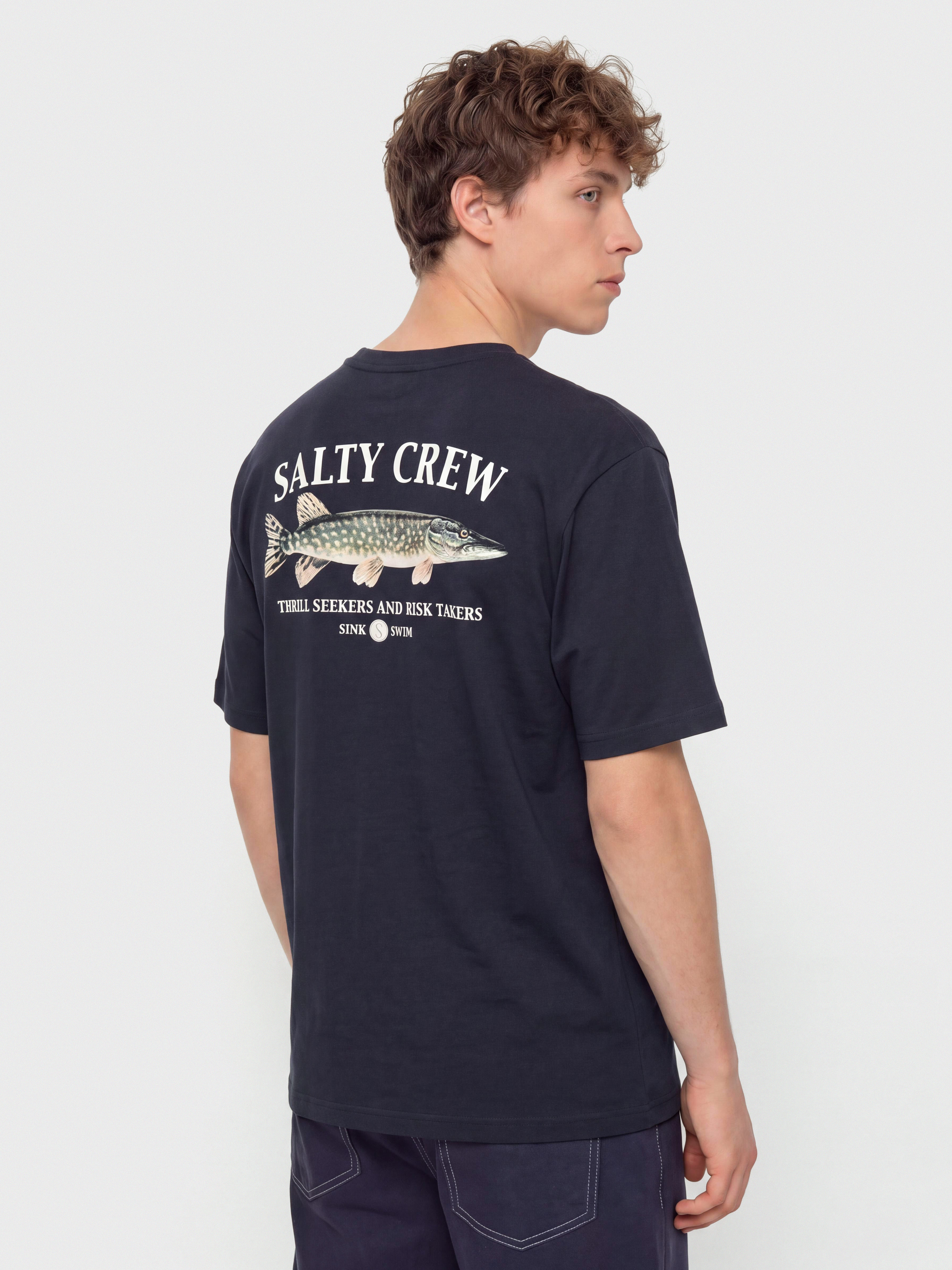 Футболка Salty Crew Euro Pike (navy)