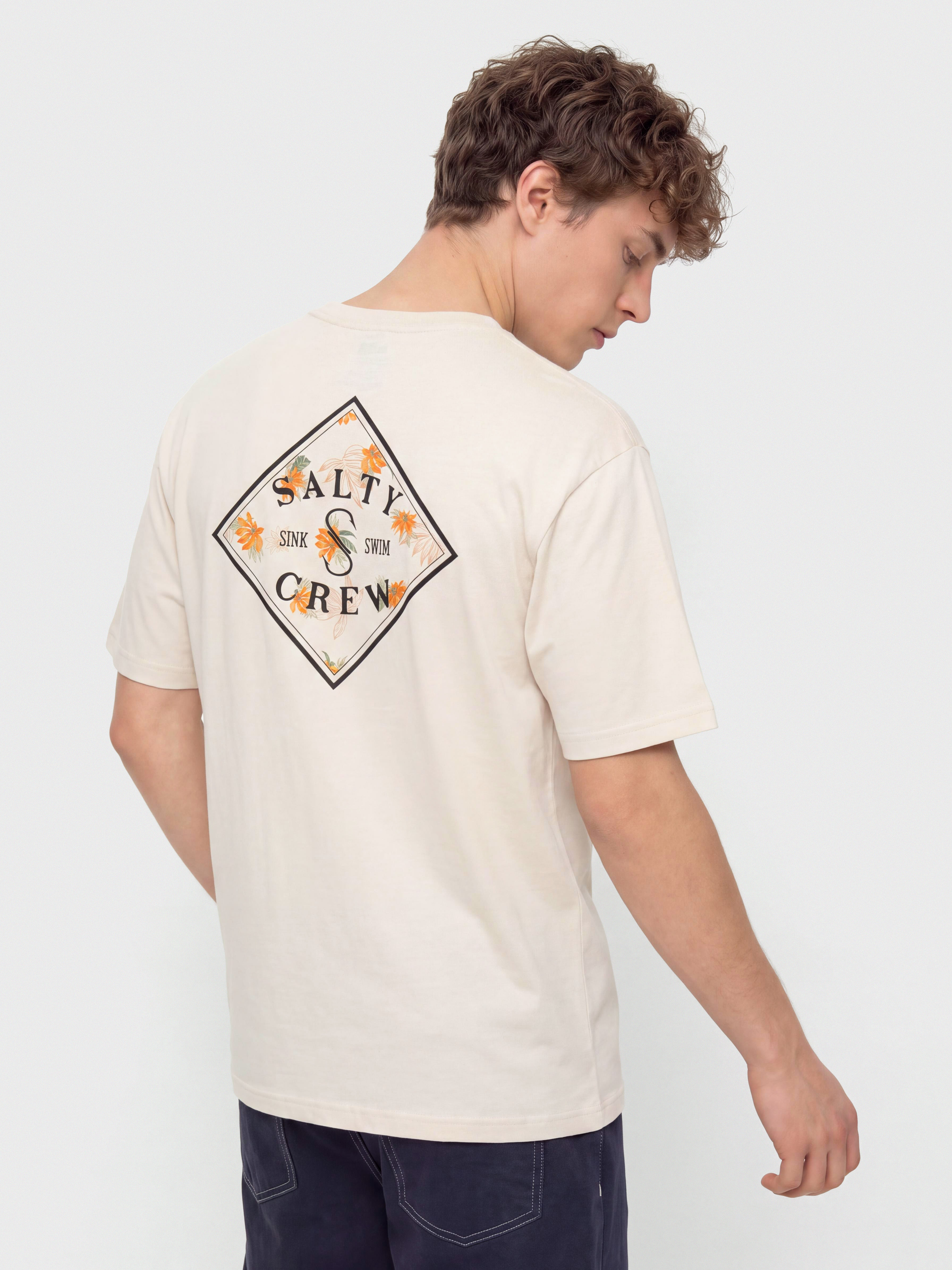 Футболка Salty Crew Tippet Fill (moonbeam)