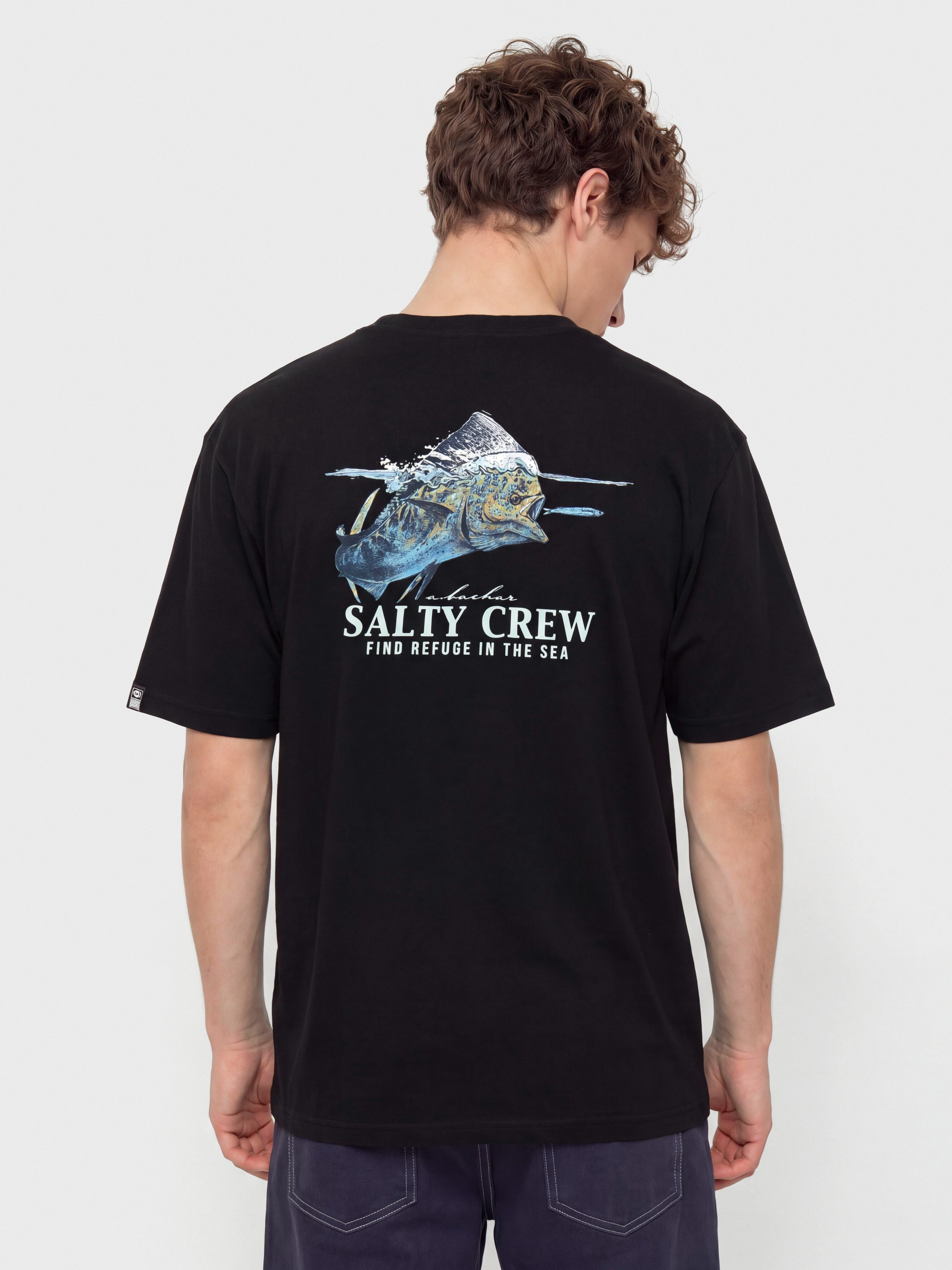 Футболка Salty Crew Mahi Surface (black)