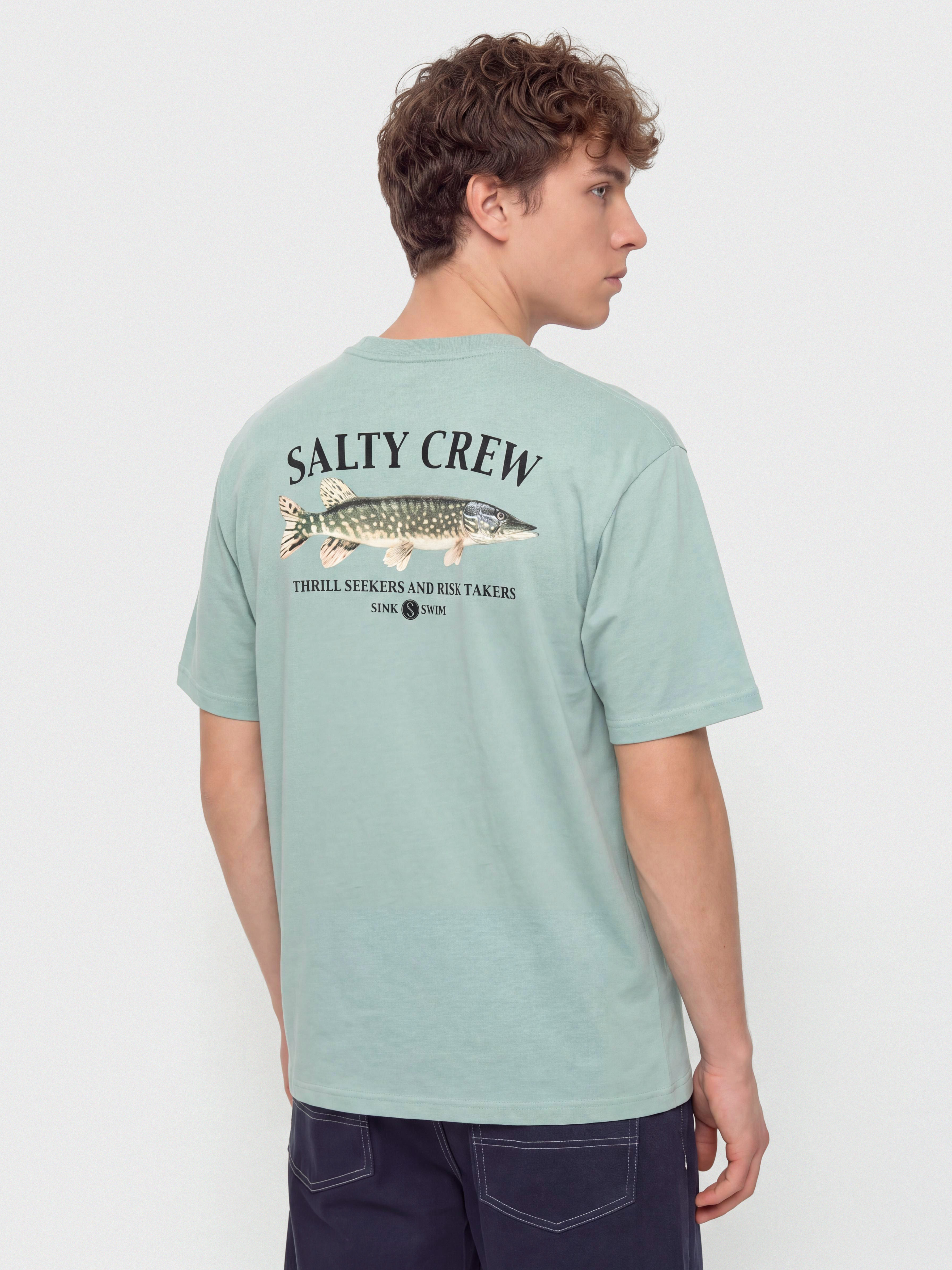 Футболка Salty Crew Euro Pike (mackerel)
