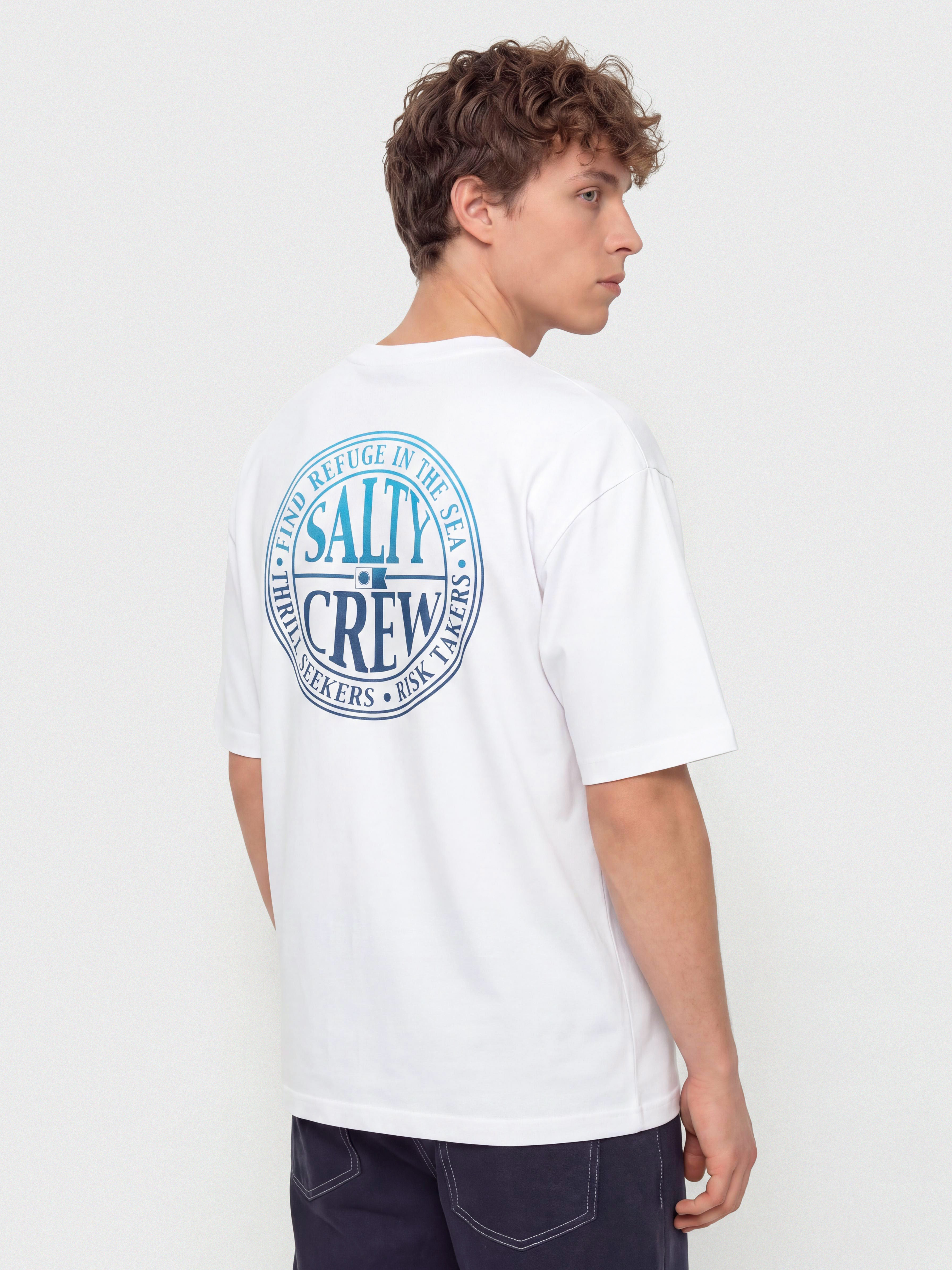 Футболка Salty Crew Global (white)