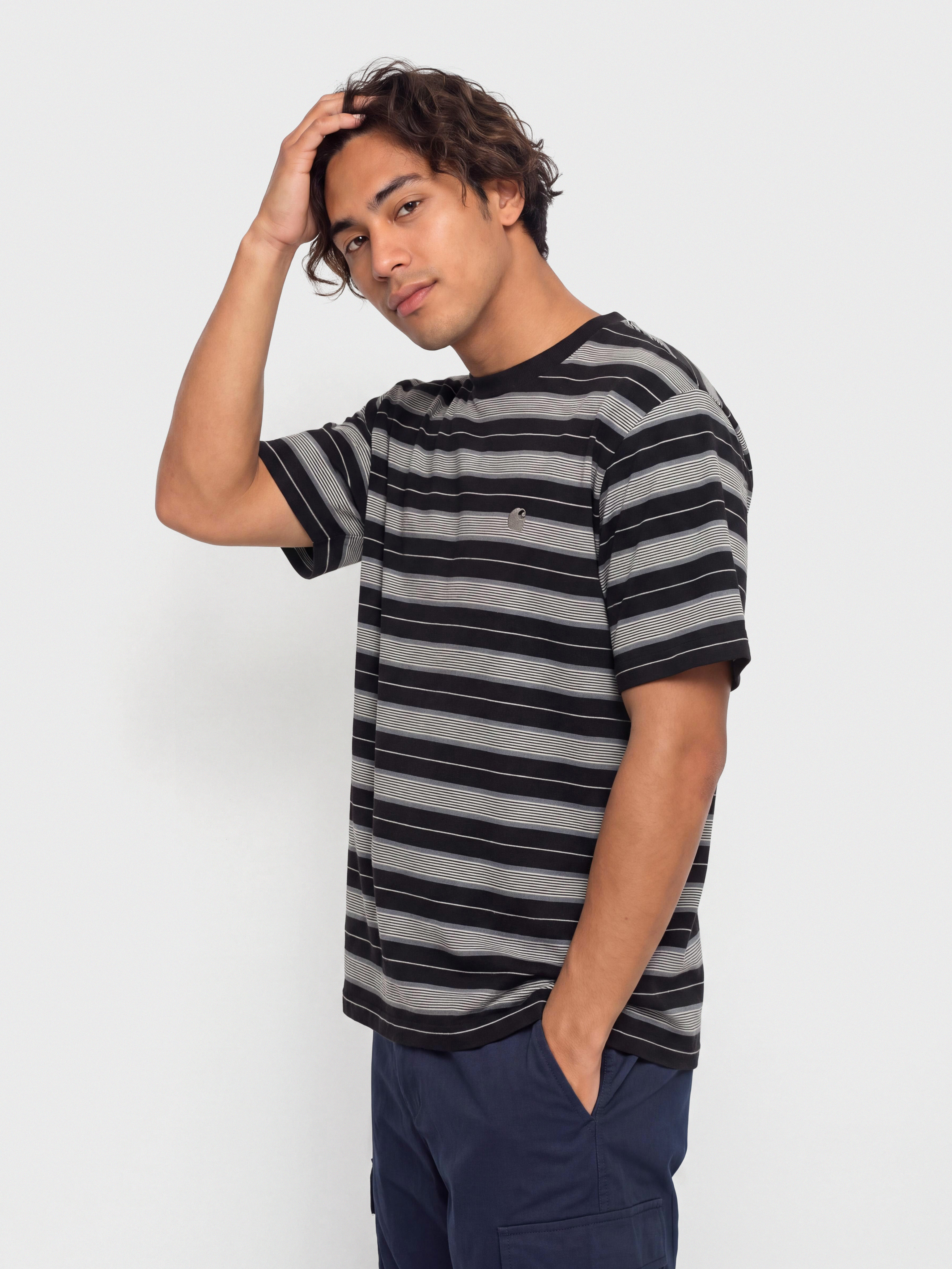 Футболка Carhartt WIP Bronson (bronson stripe black)