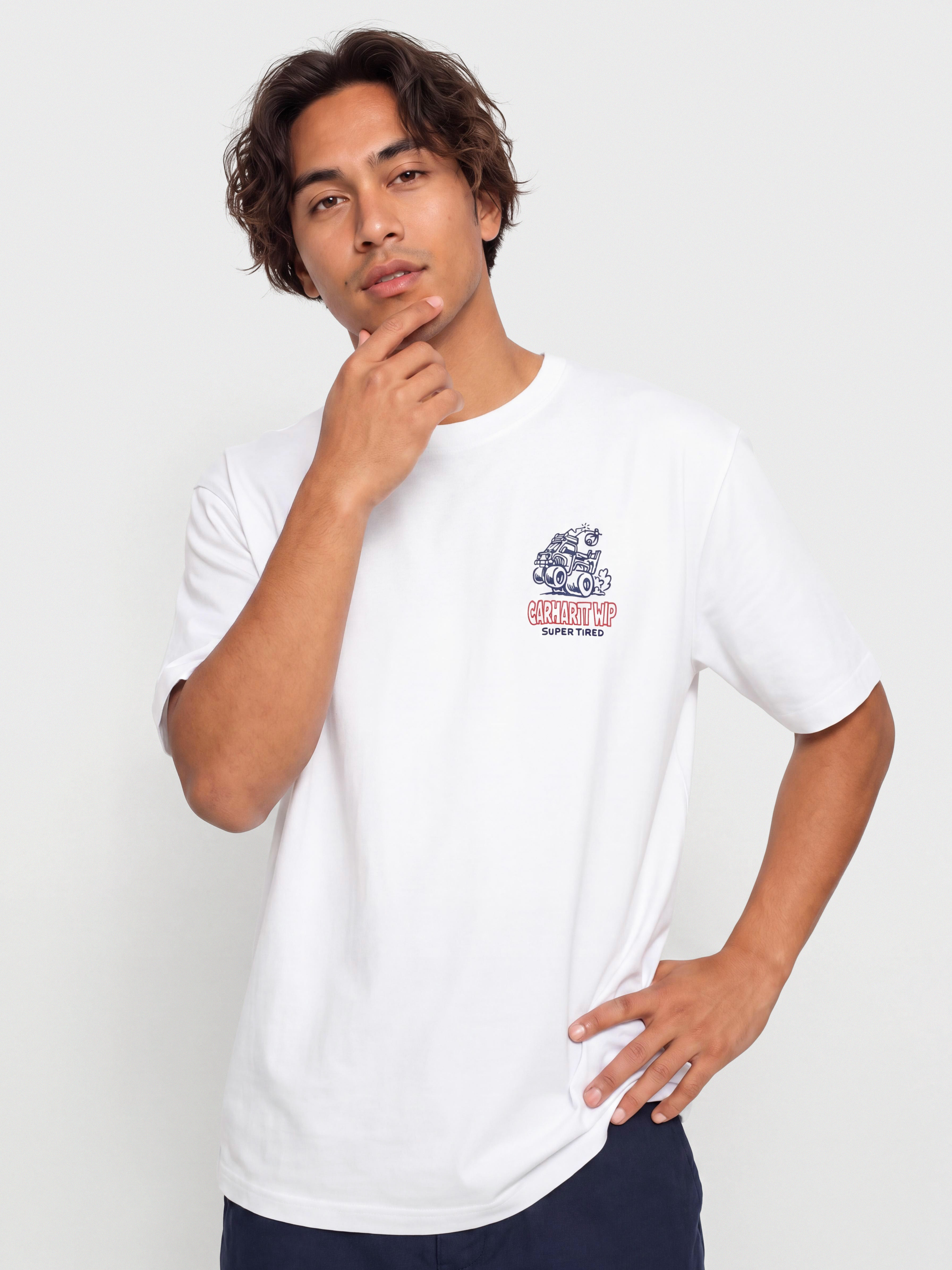 Футболка Carhartt WIP Hot Rat (white)