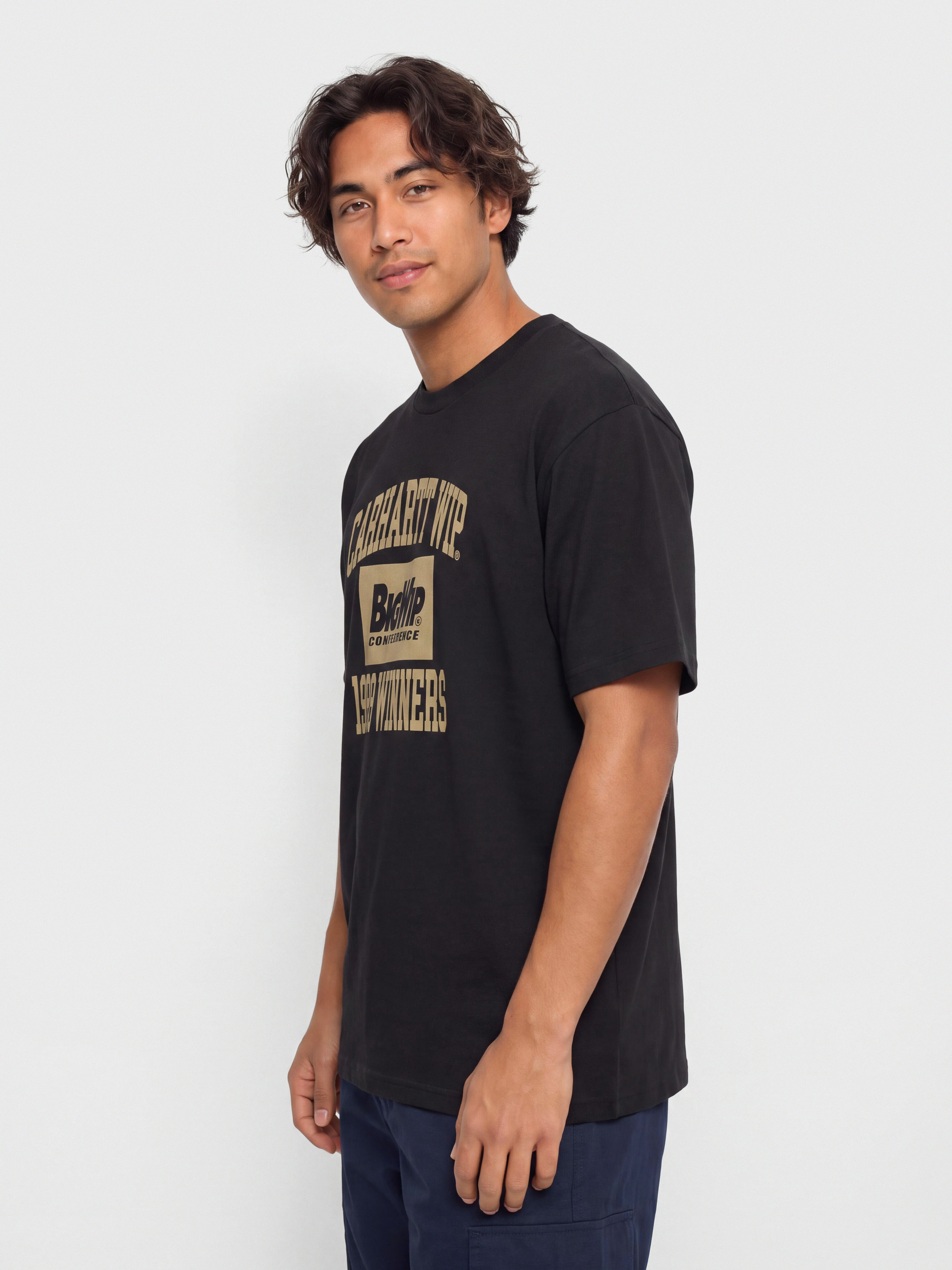 Футболка Carhartt WIP 1989 Winners (raven/heavy stone wash)
