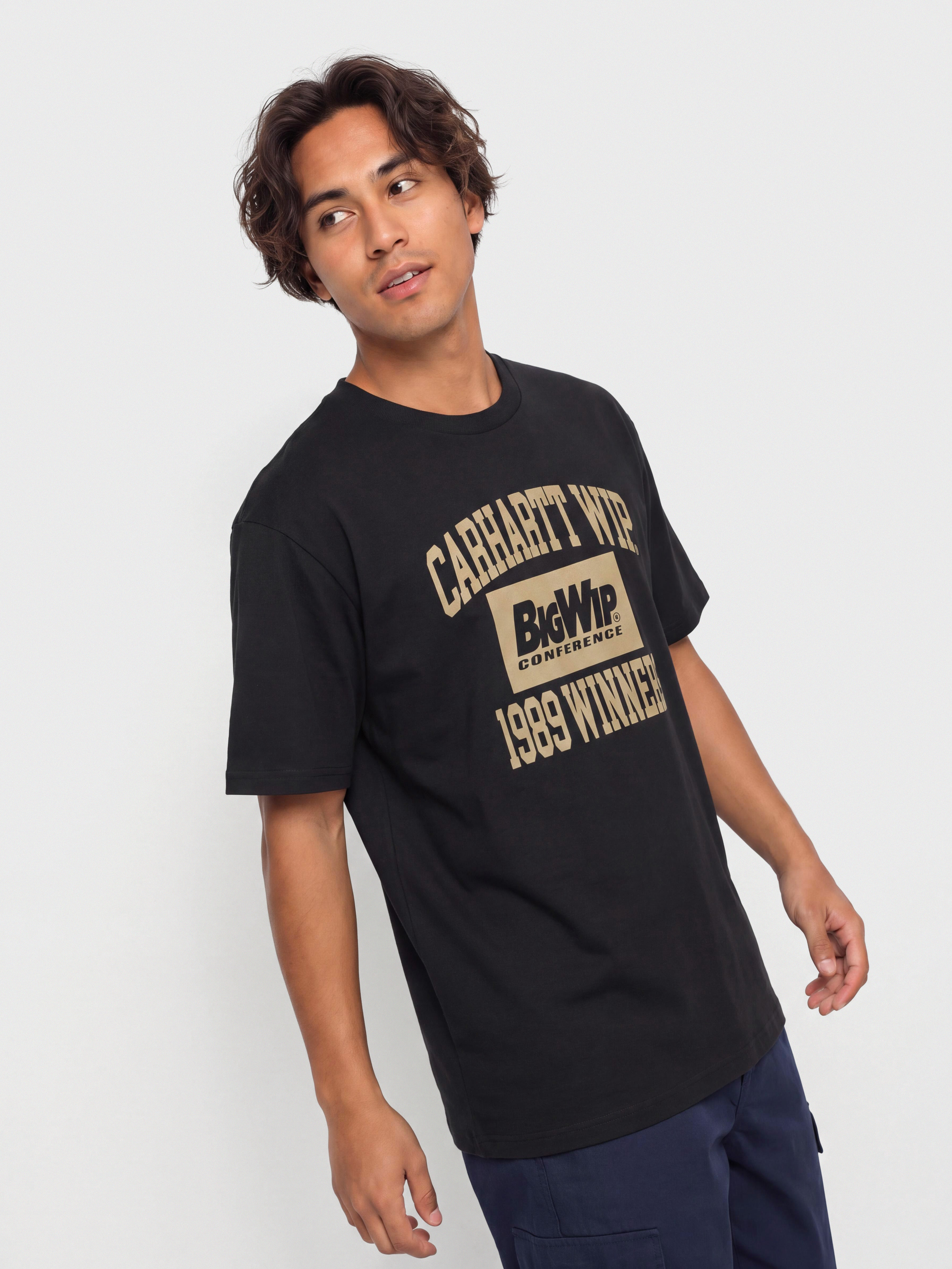 Футболка Carhartt WIP 1989 Winners (raven/heavy stone wash)