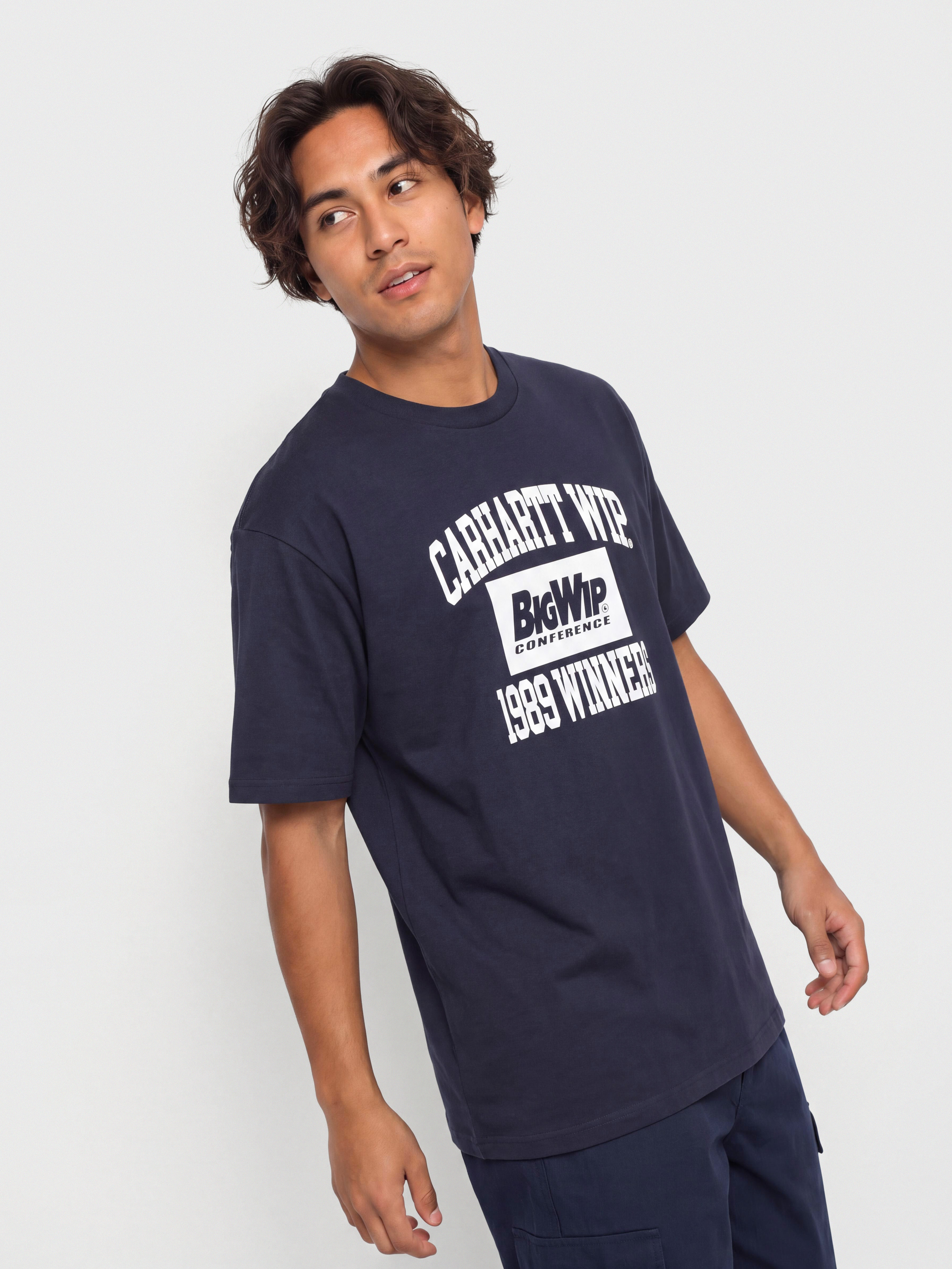 Футболка Carhartt WIP 1989 Winners (dark navy/heavy stone wash)