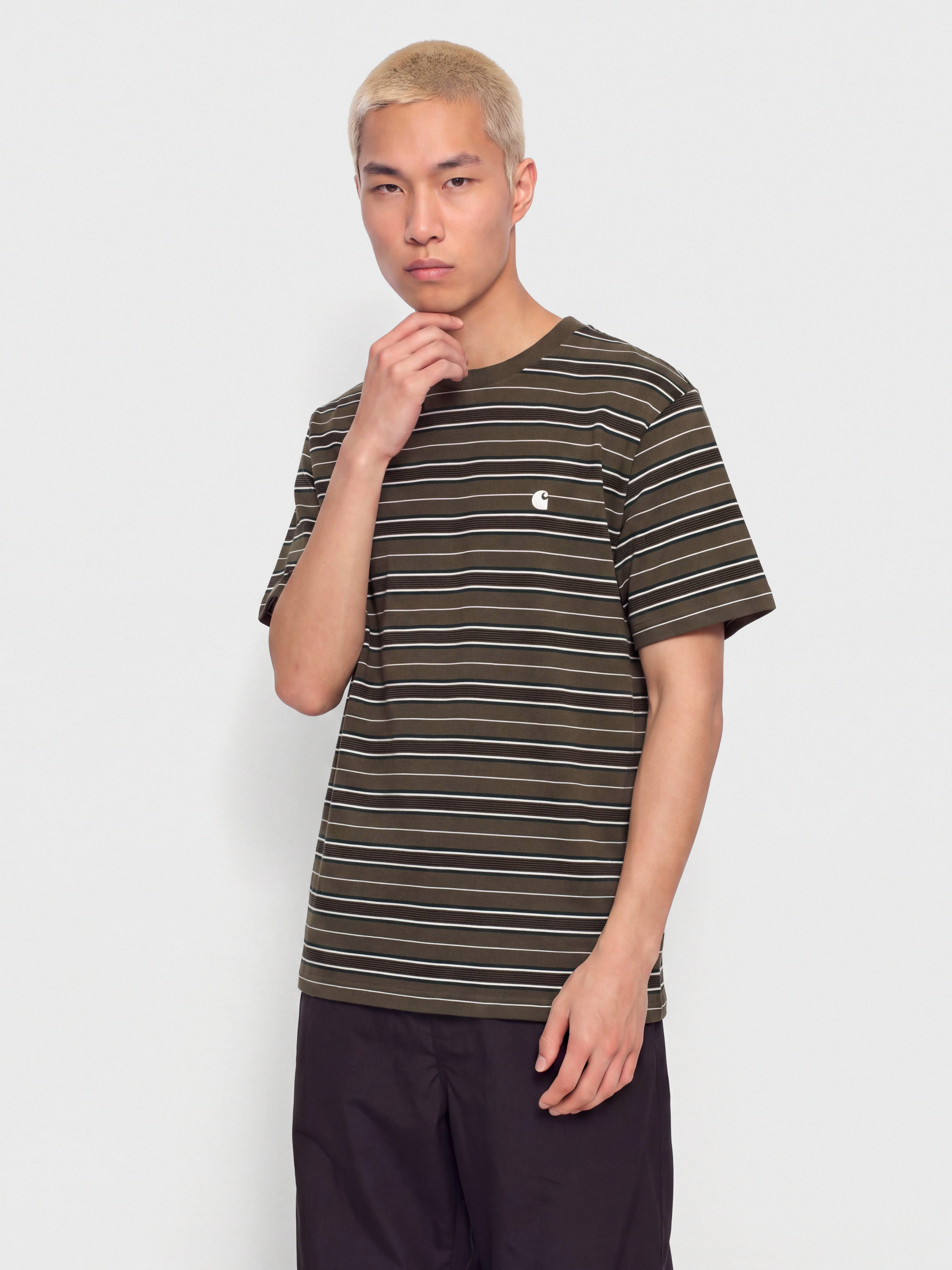 u0424u0443u0442u0431u043eu043bu043au0430 Carhartt WIP Bronson (bronson stripe cypress)