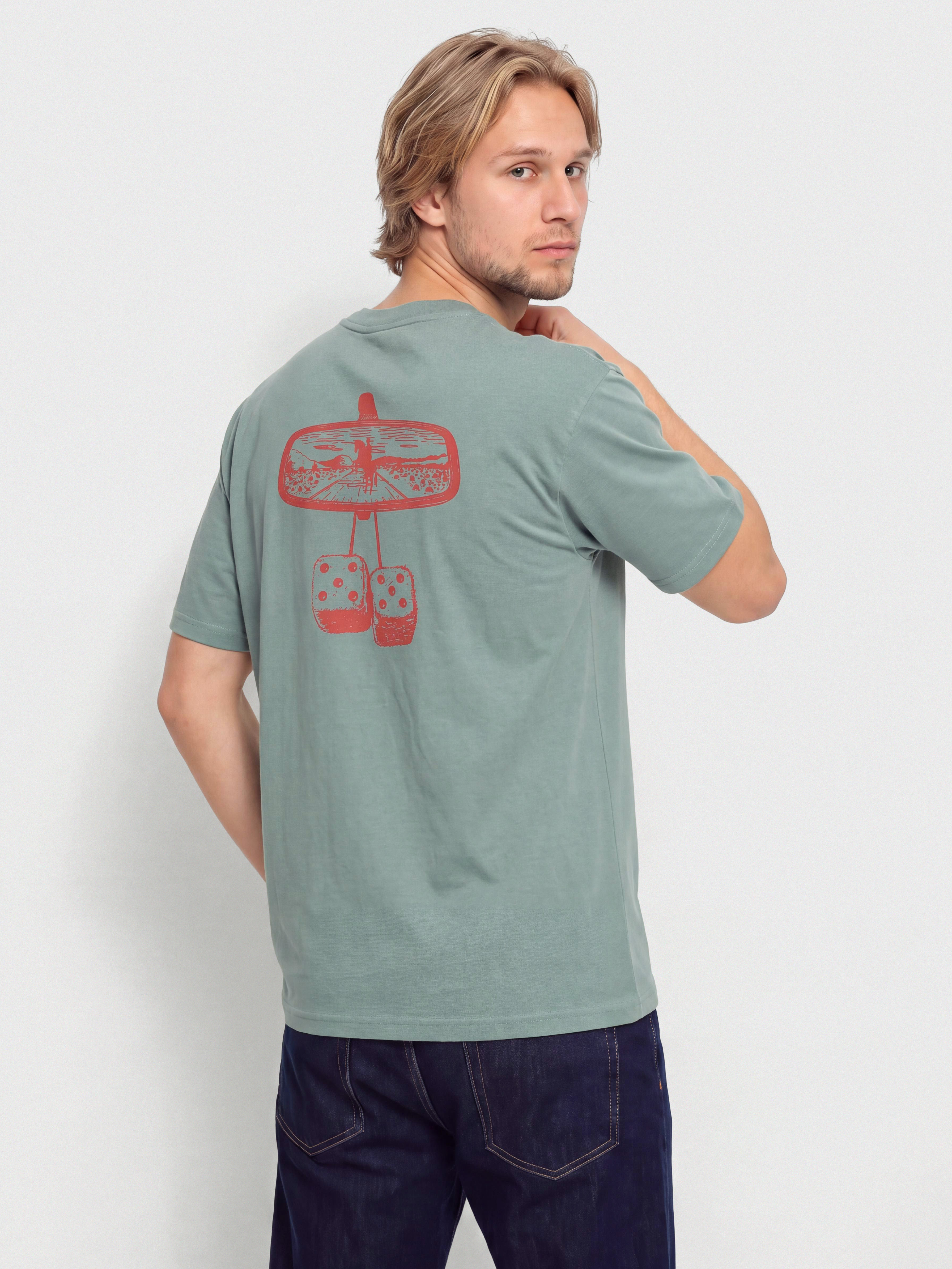 Футболка Dickies Polk (stormy sea)