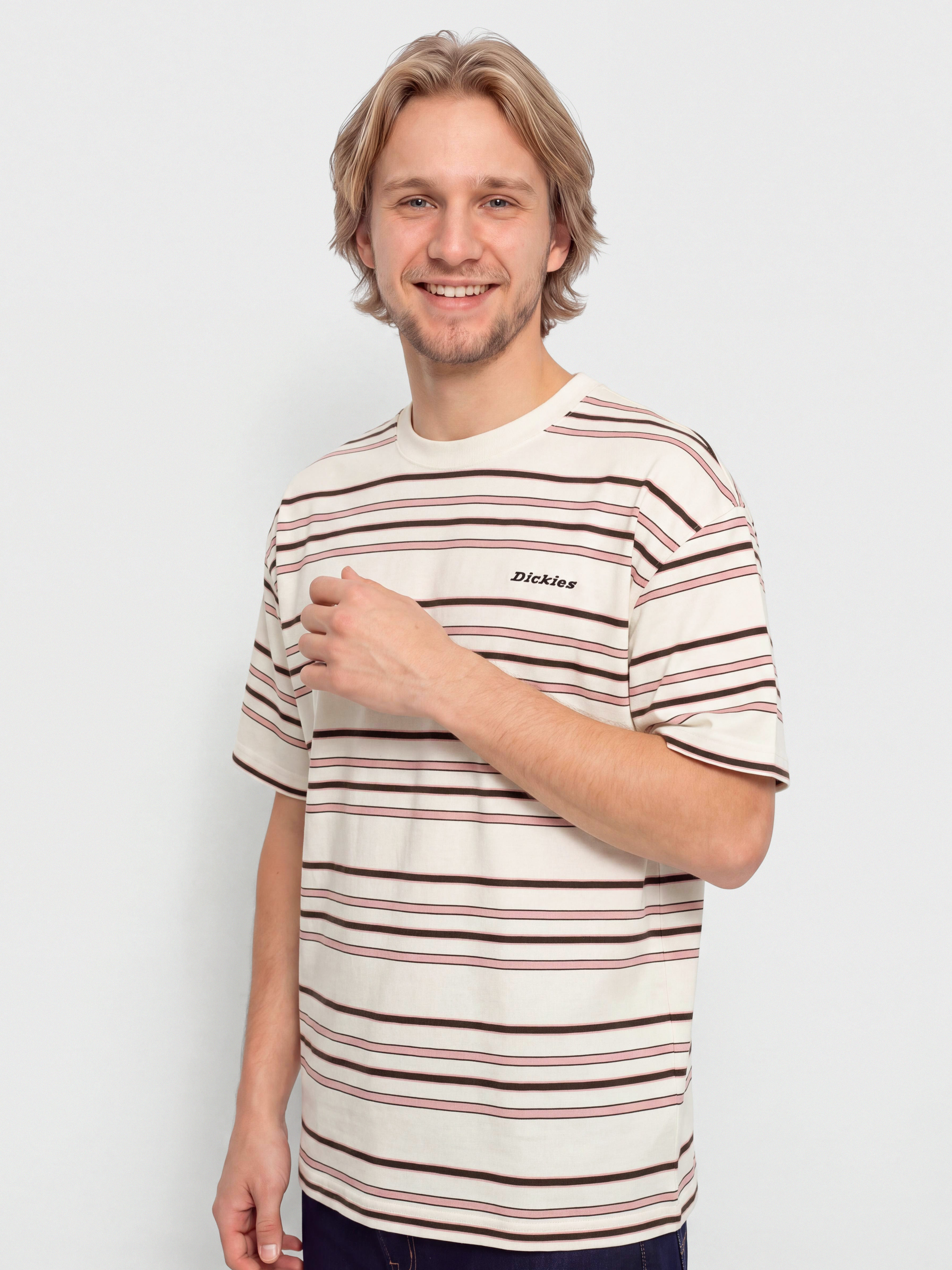 Футболка Dickies East Liberty Stripe (egret)