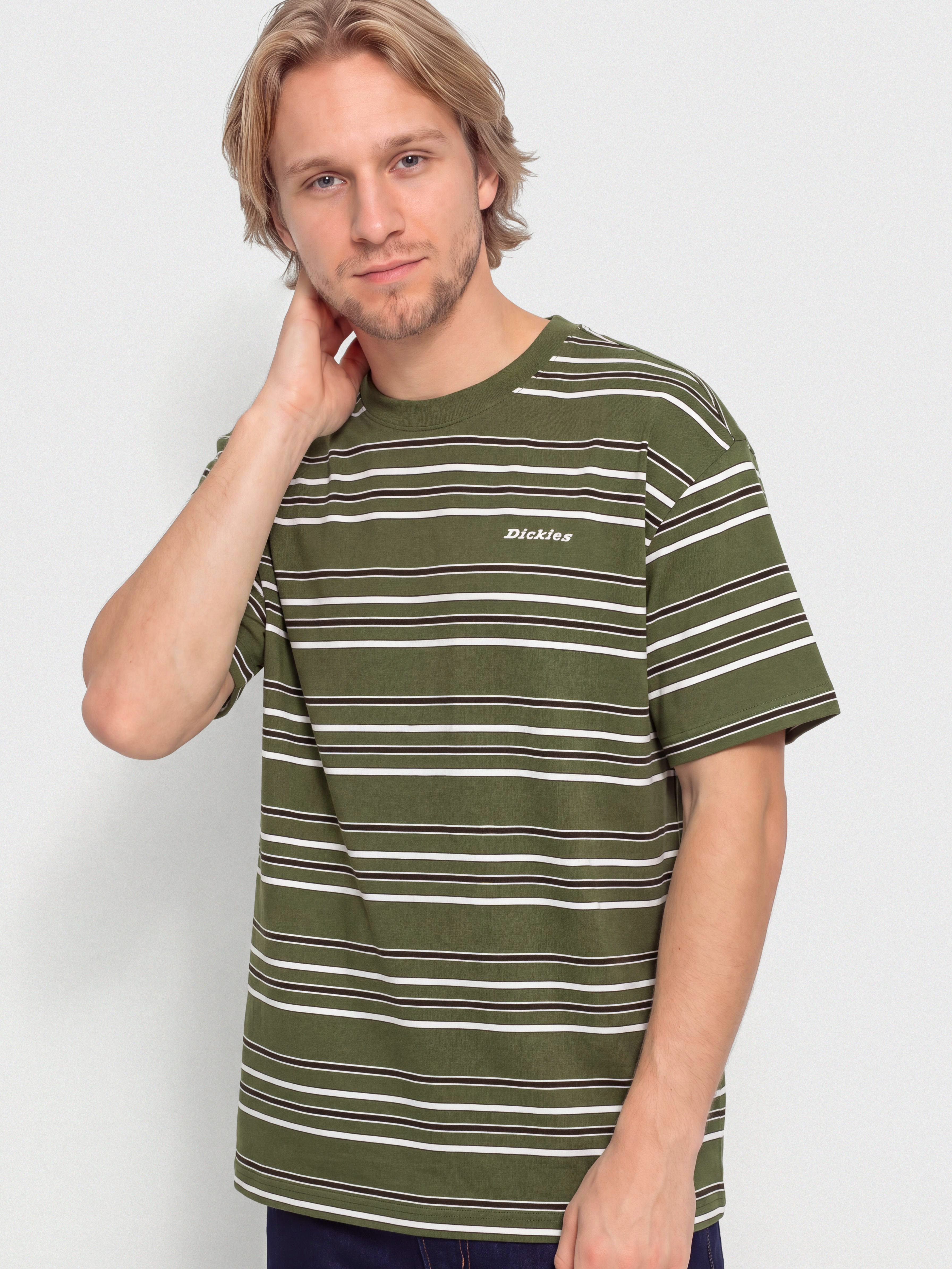 Футболка Dickies East Liberty Stripe (cypress)