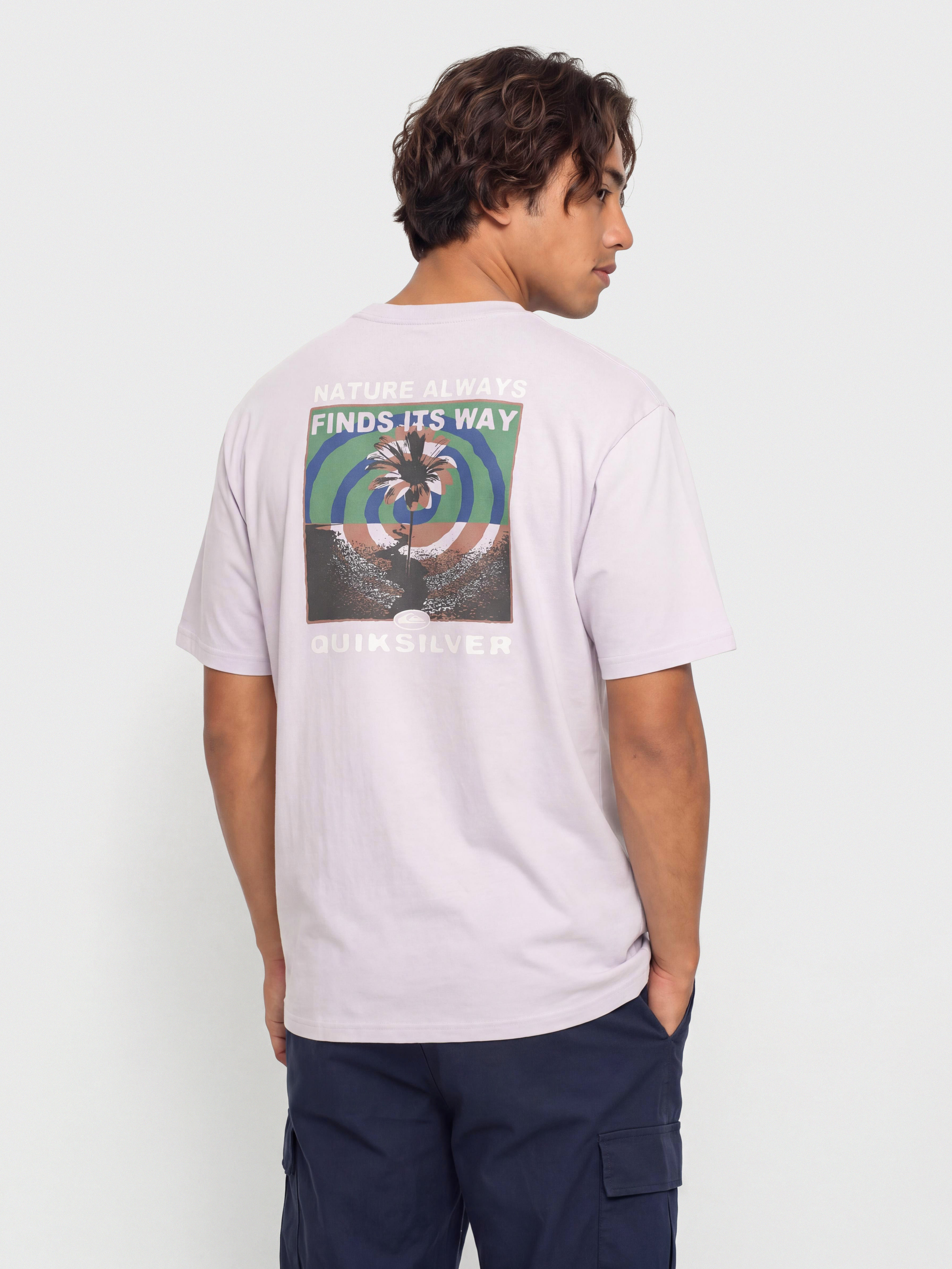 Футболка Quiksilver Upside Down (orchid petal)
