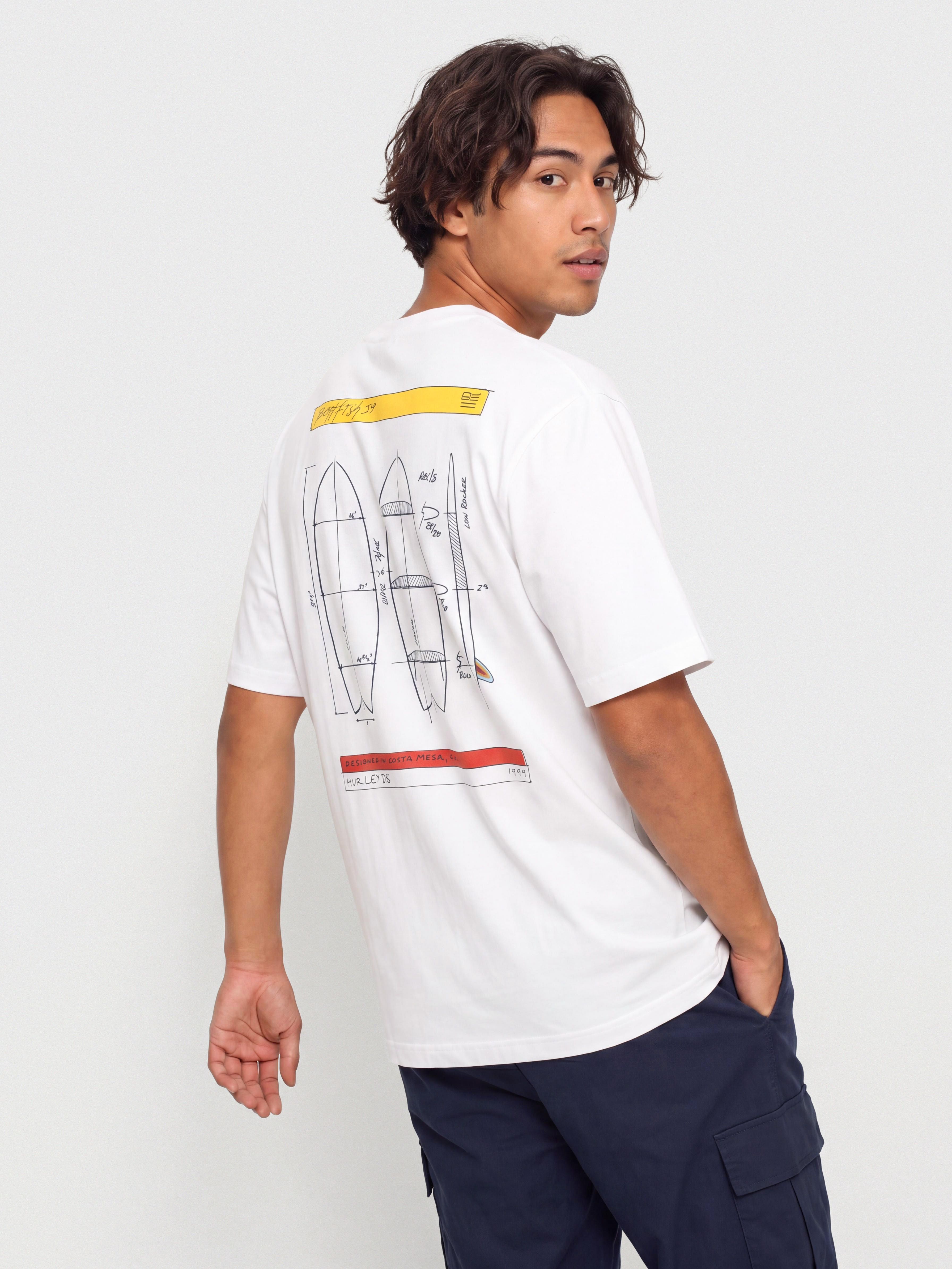 u0424u0443u0442u0431u043eu043bu043au0430 Hurley Kraft Sketch (white)