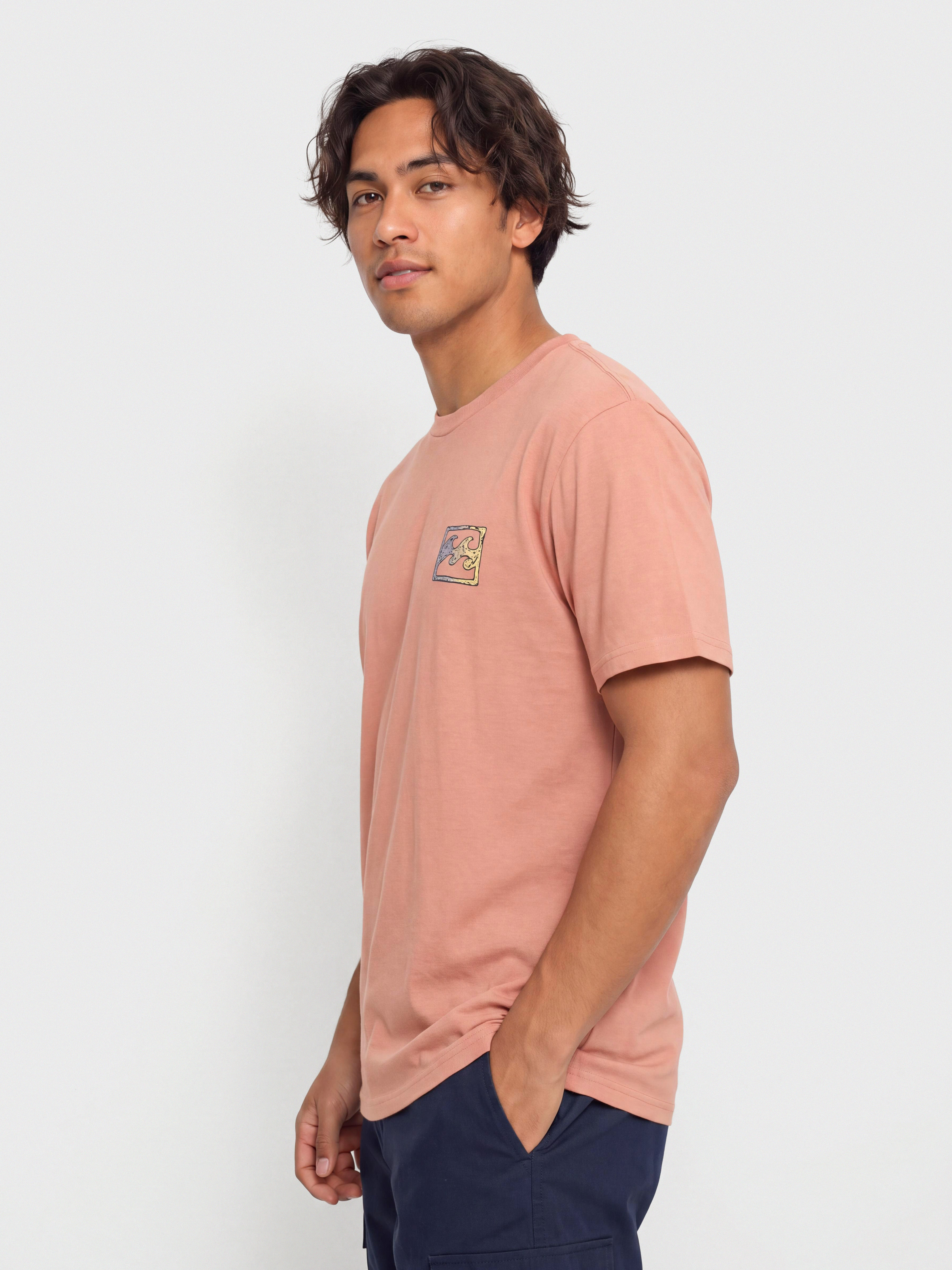 Футболка Billabong Crayon Wave (dusty rose)