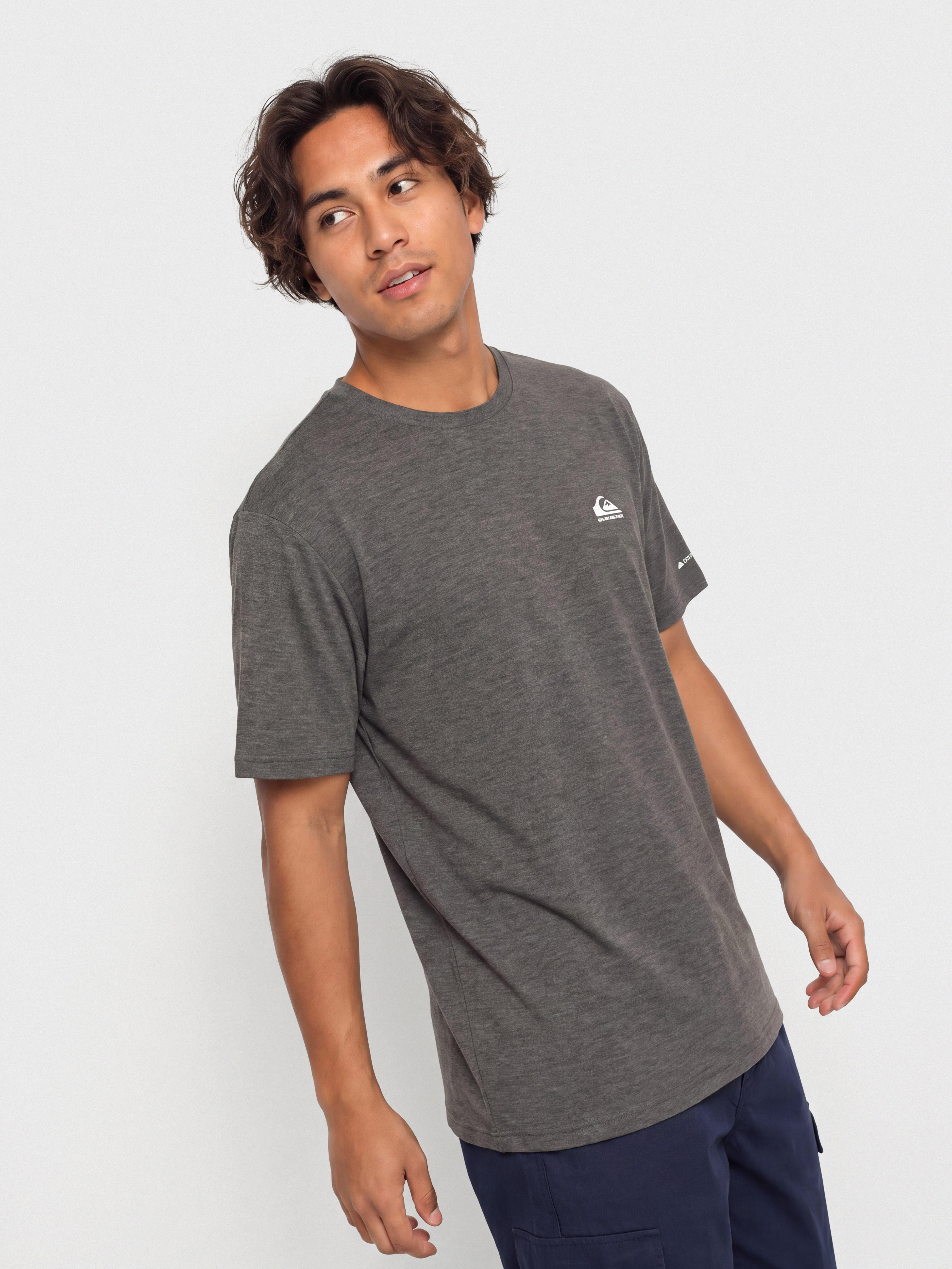 Футболка Quiksilver Coastal Run (black heather)