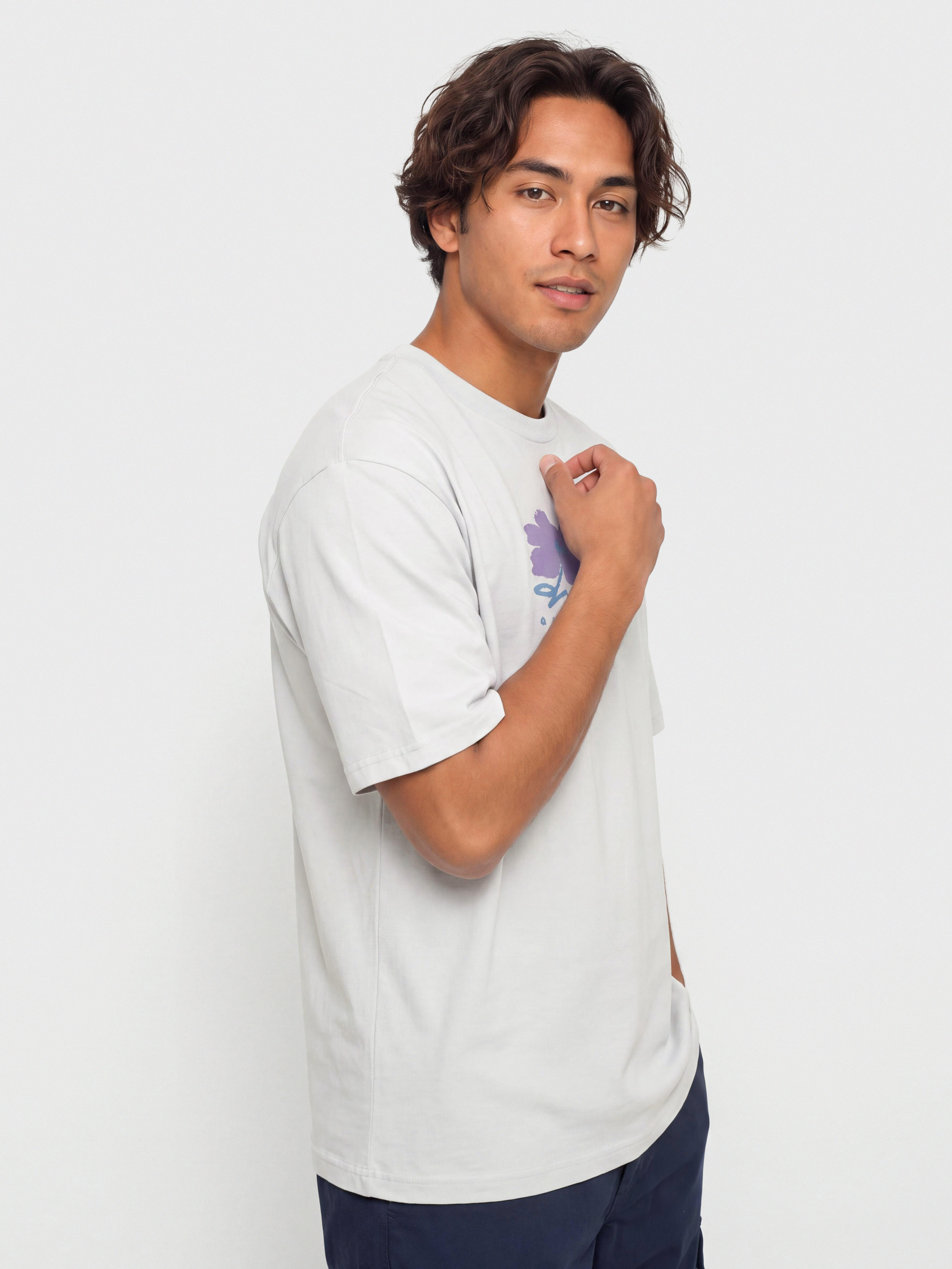 Футболка Quiksilver Structured Flower (micro chip)