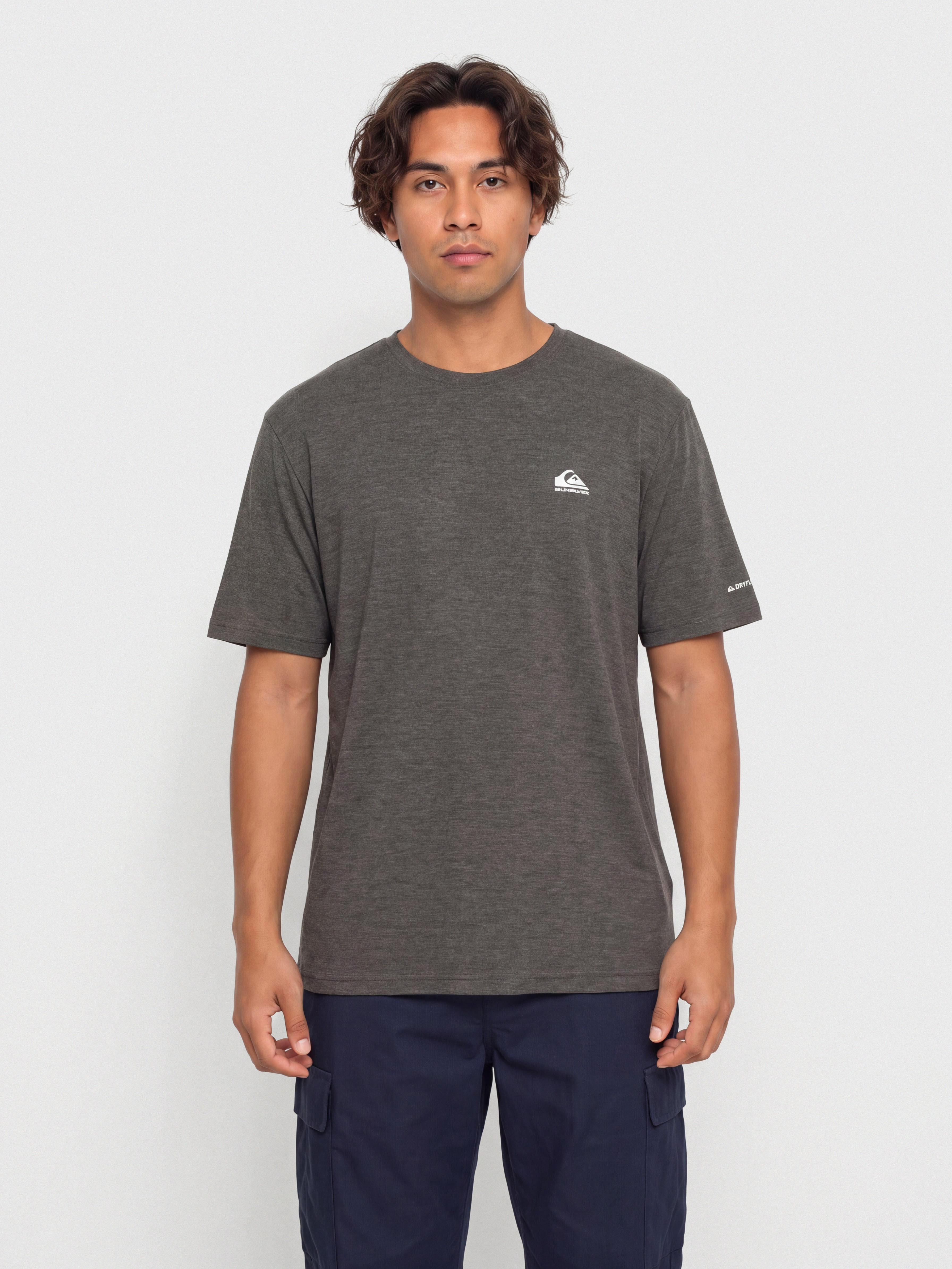 Футболка Quiksilver Coastal Run (black heather)