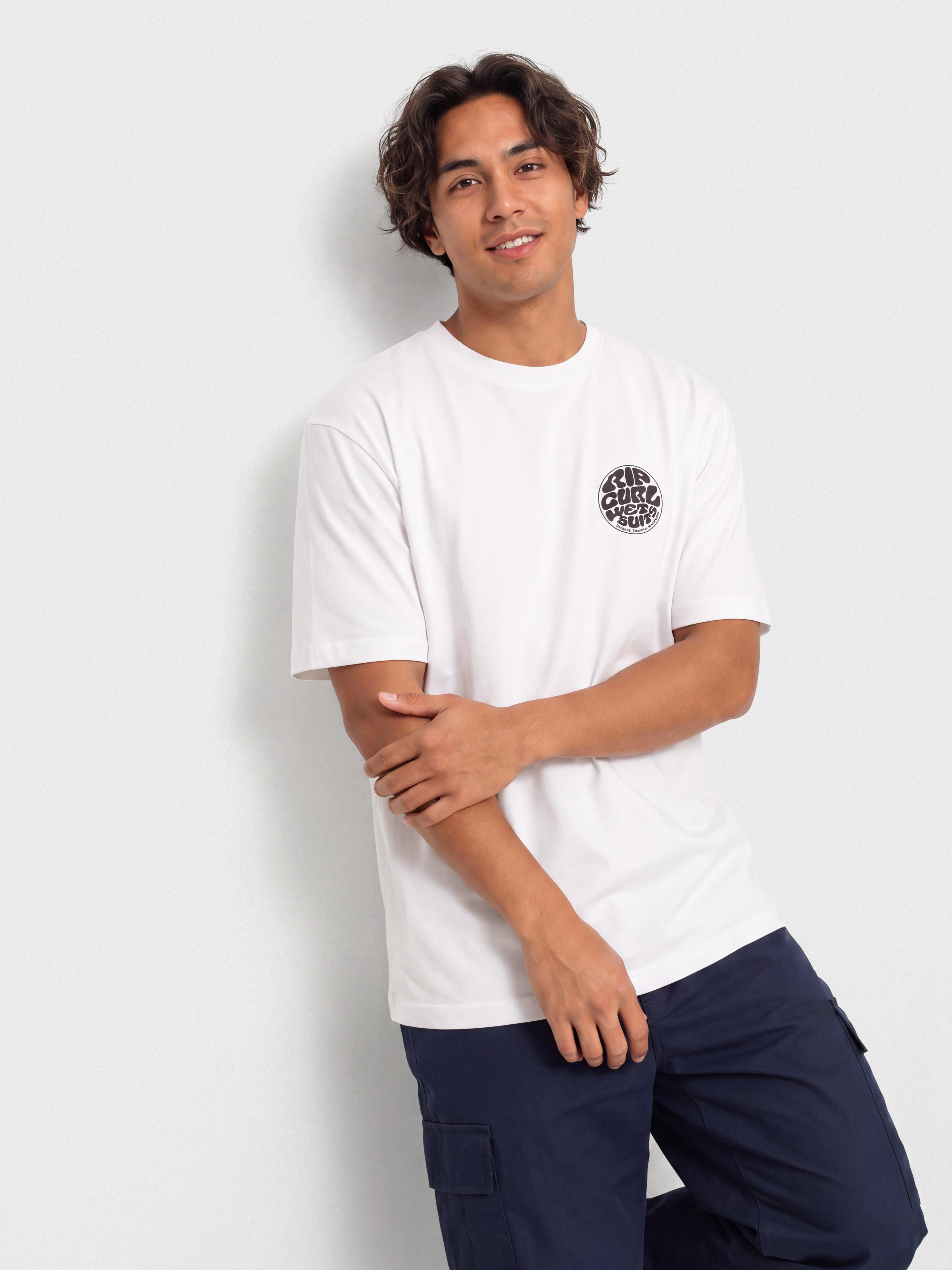 Футболка Rip Curl Wettie Icon (optical white)