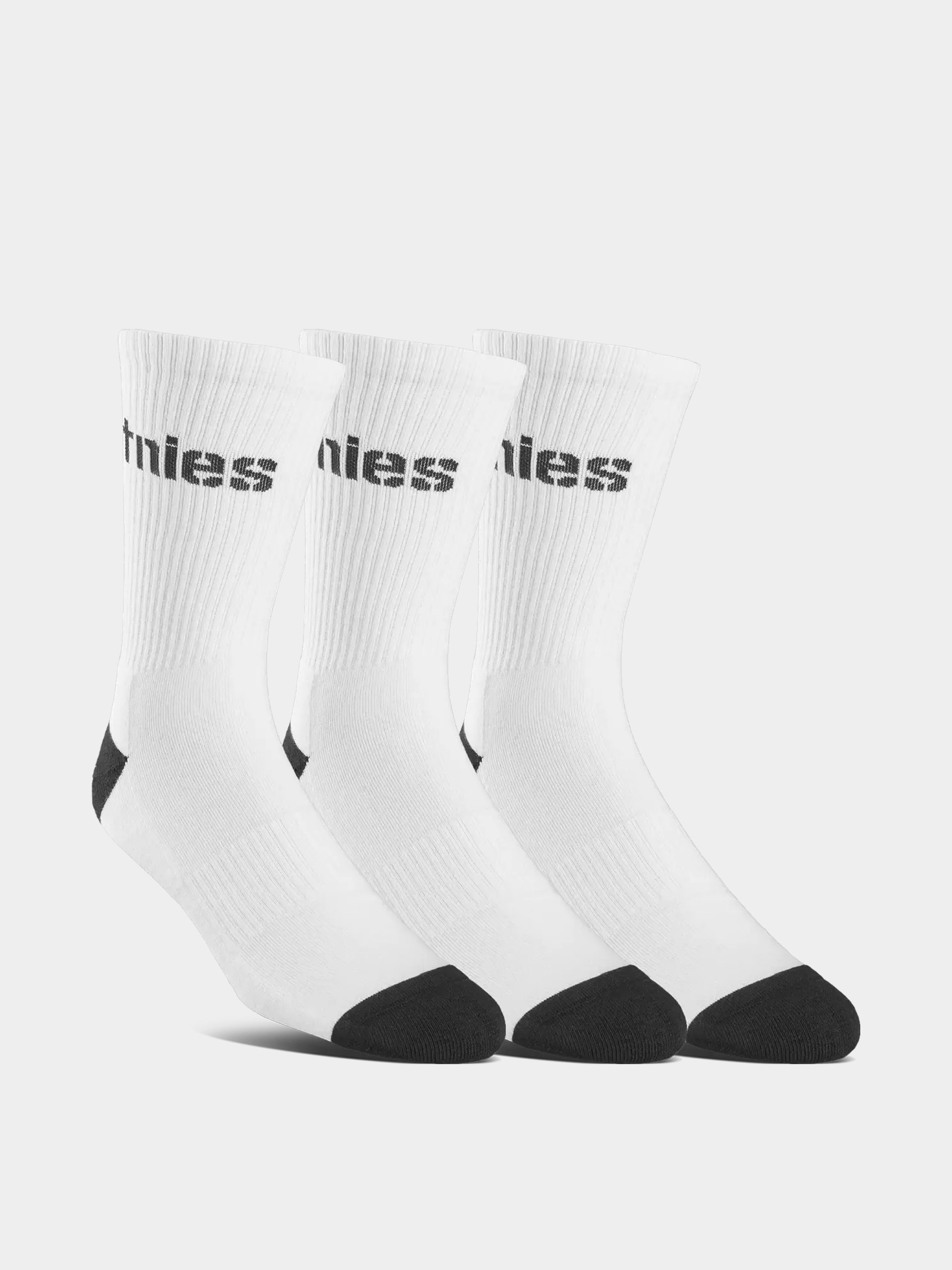  Шкарпетки Etnies Wordmark Sock 3 Pack (white)