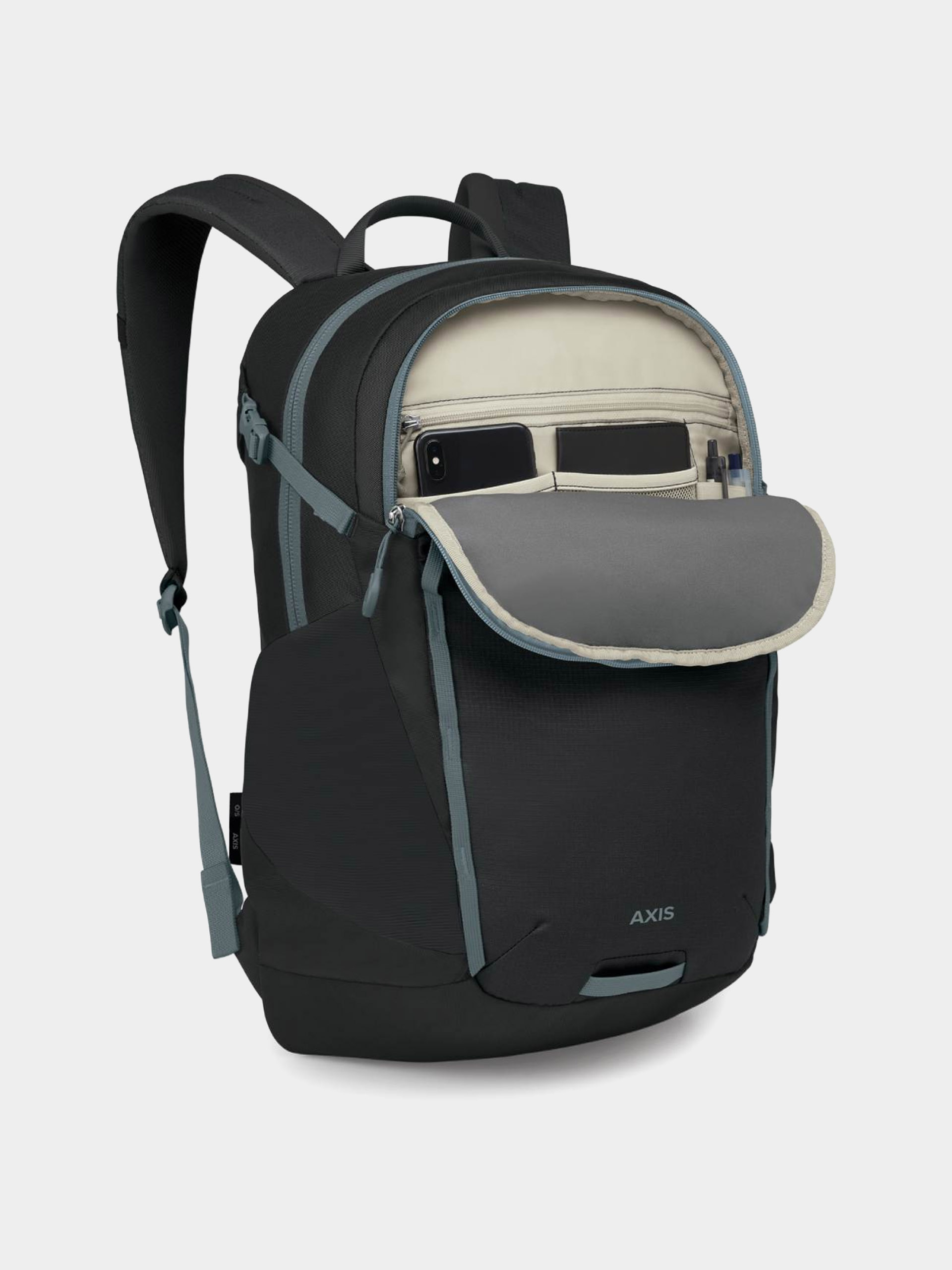 Рюкзак Osprey Axis (black/shale grey)