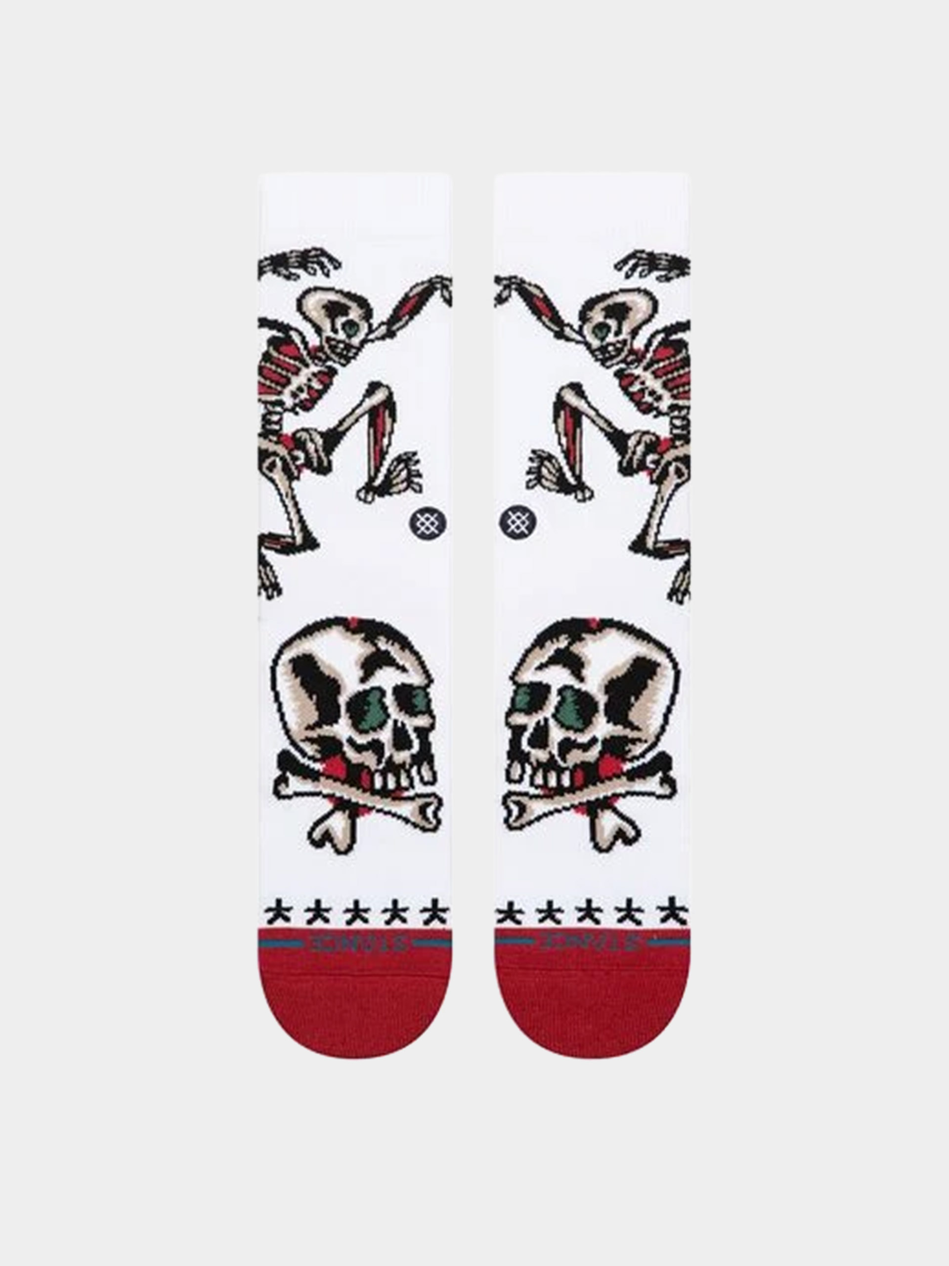  Шкарпетки Stance Skeleton Crew (white)