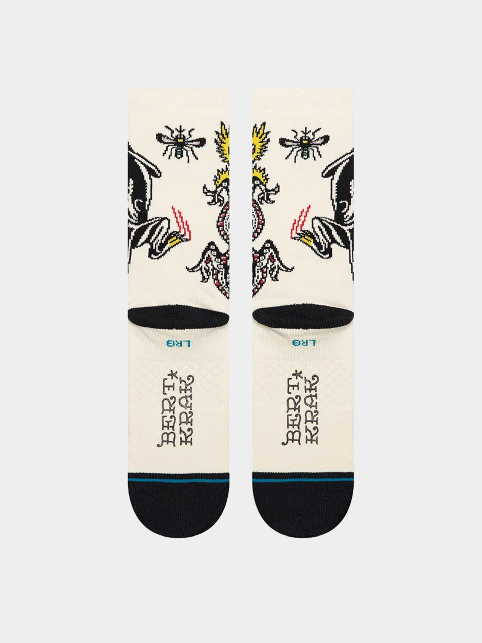  Шкарпетки Stance Battle Crew (cream)