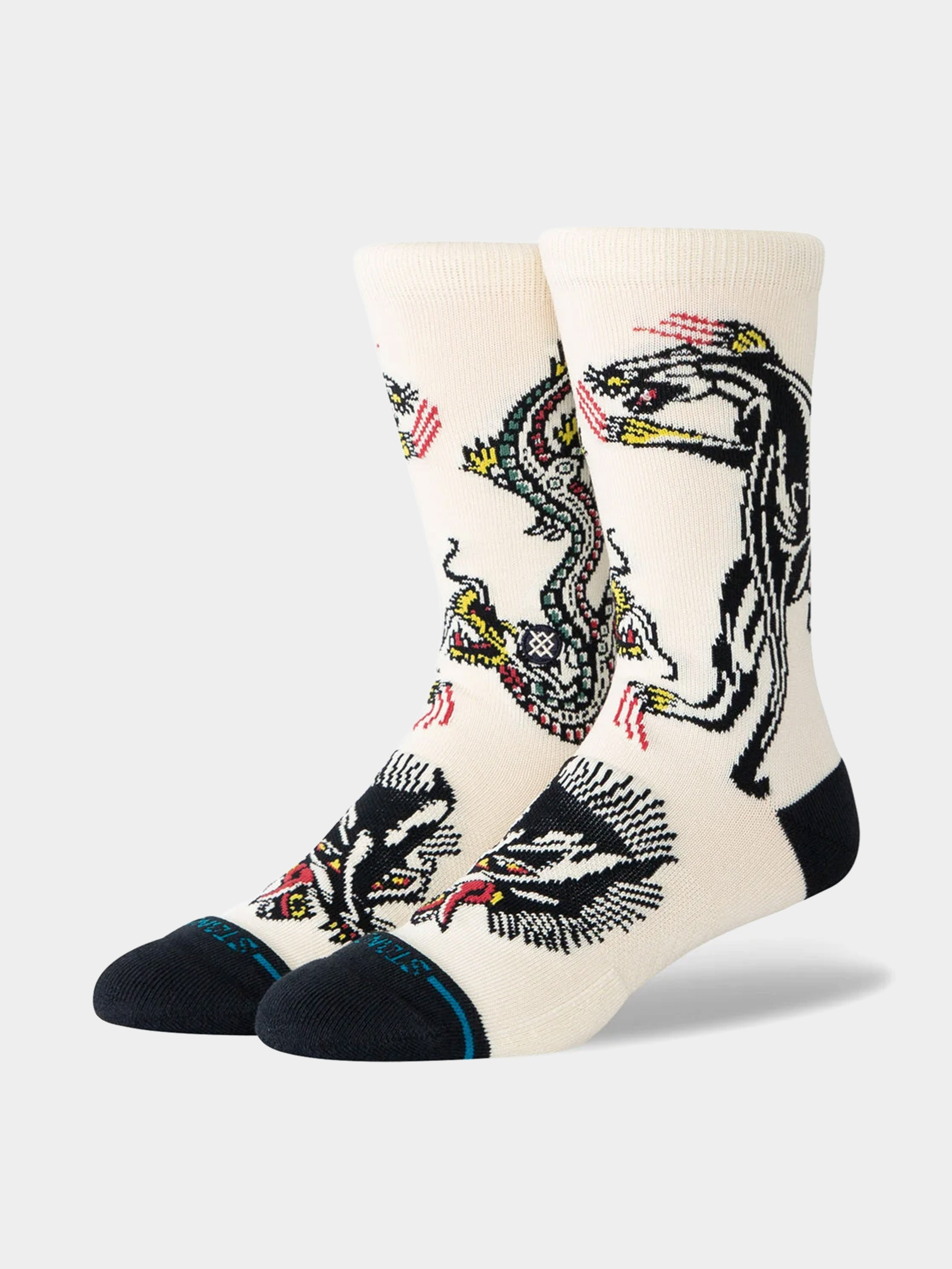 Шкарпетки Stance Battle Crew (cream)