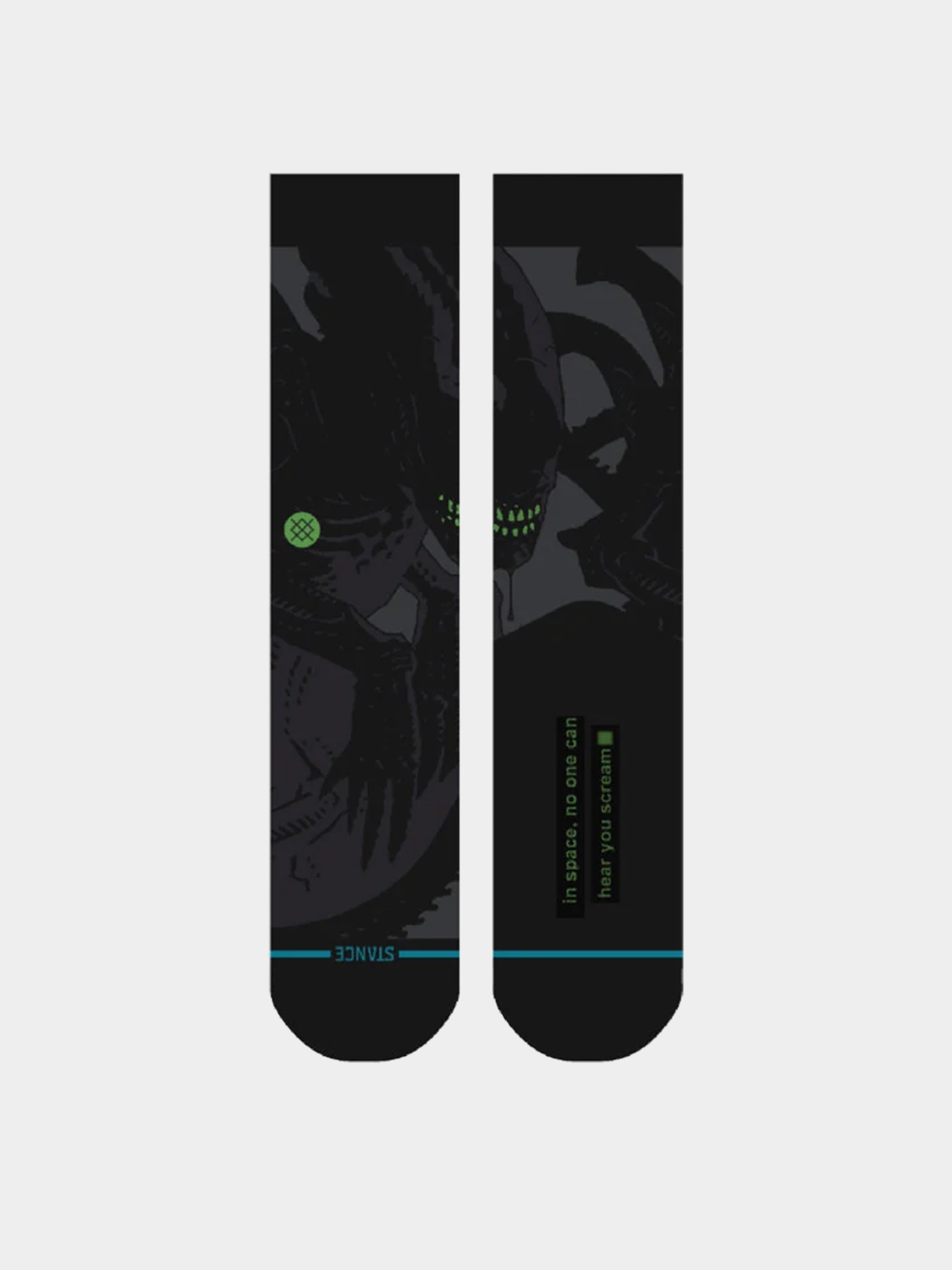  Шкарпетки Stance Alien Crew (black)