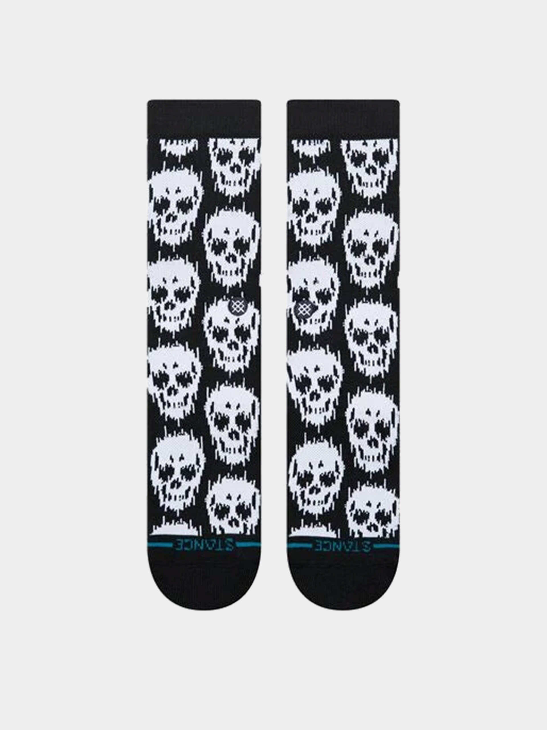  Шкарпетки Stance Static Skull Crew (black)