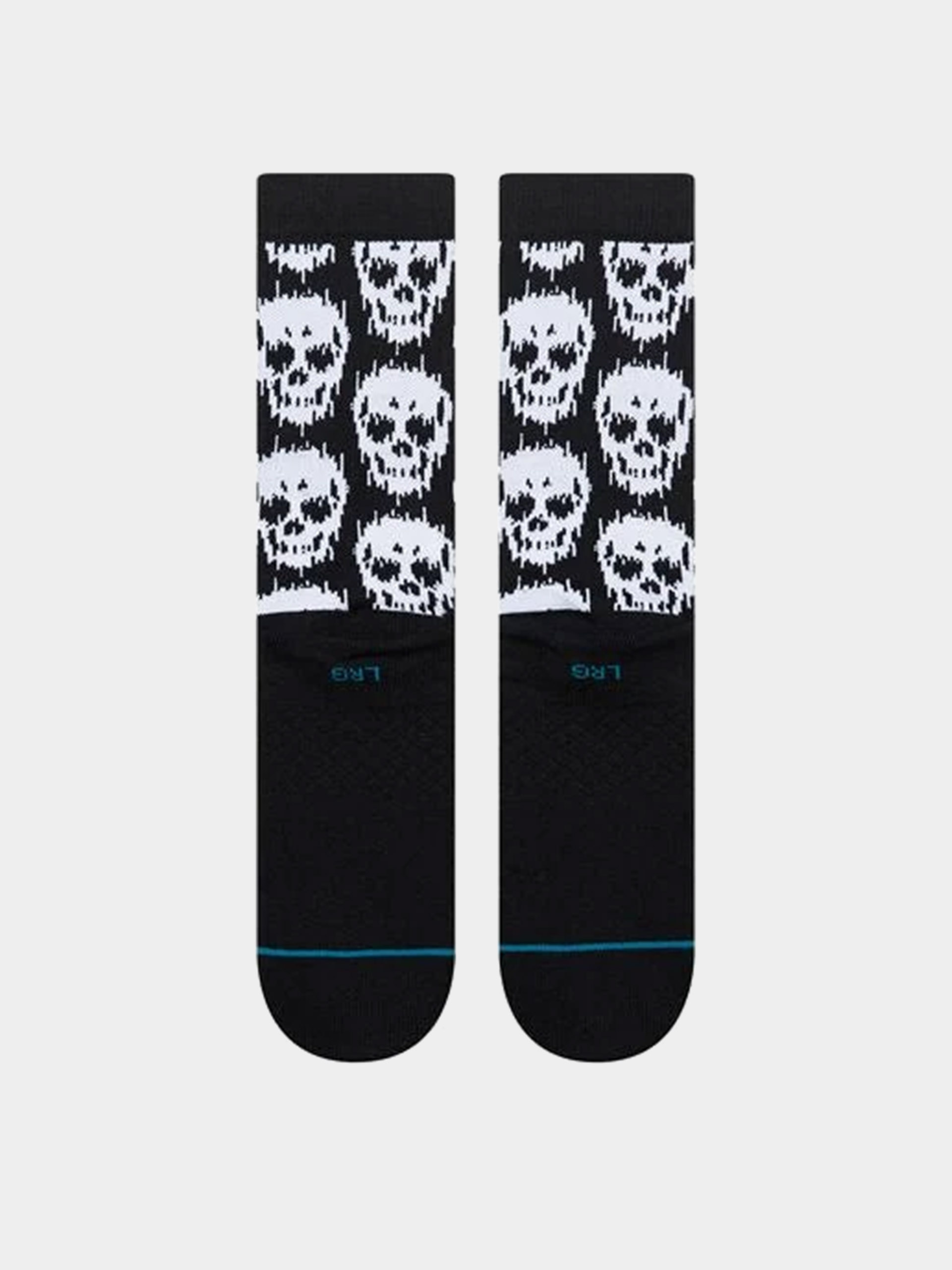  Шкарпетки Stance Static Skull Crew (black)