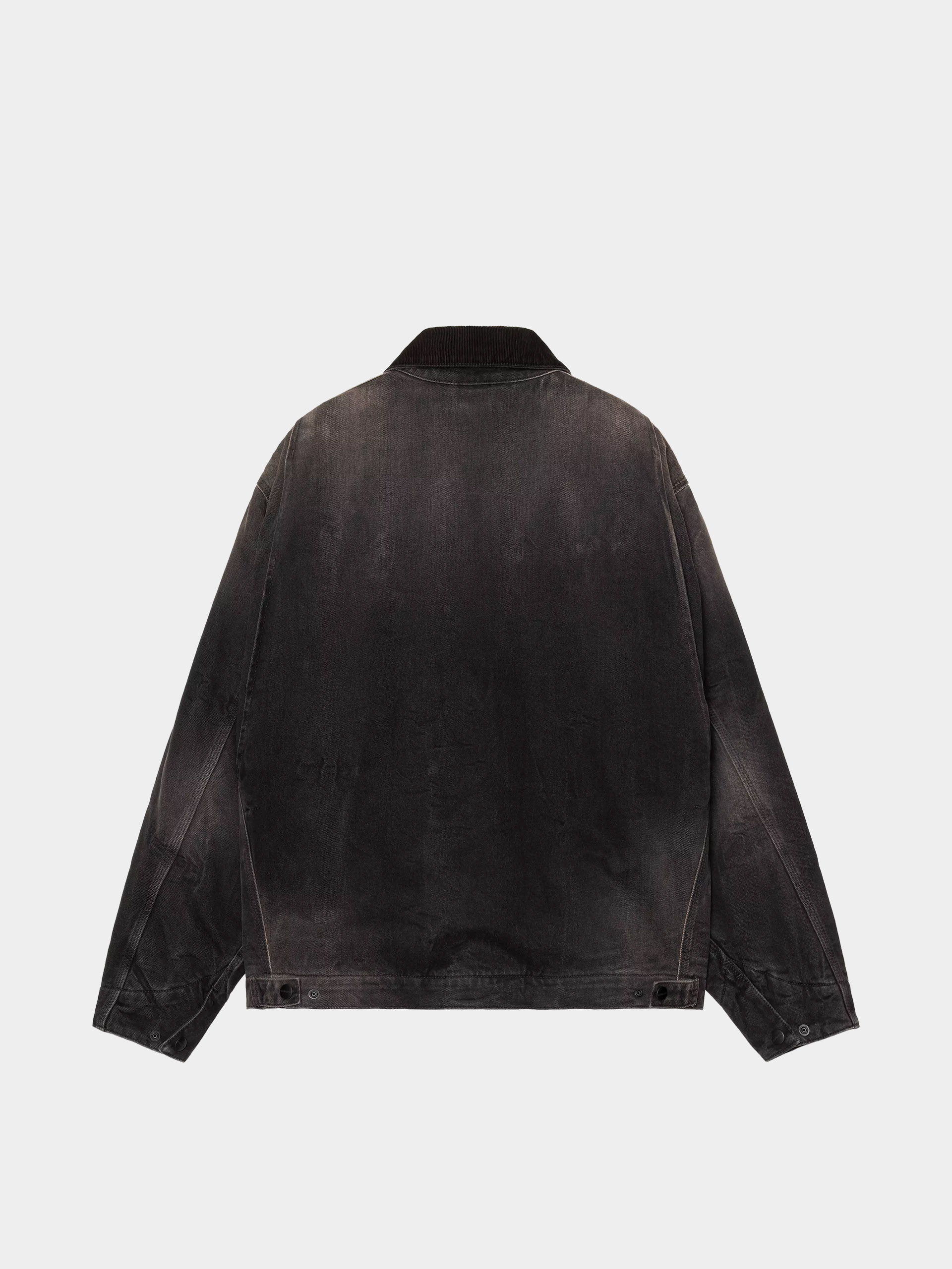 Куртка Carhartt WIP OG Detroit (black/black/tobacco used wash)