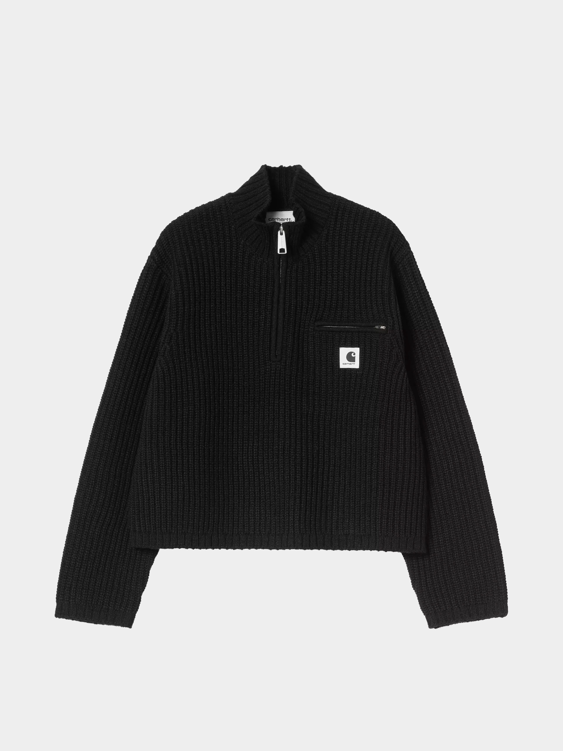 Светр Carhartt WIP Detroit Half Zip Wmn (black)