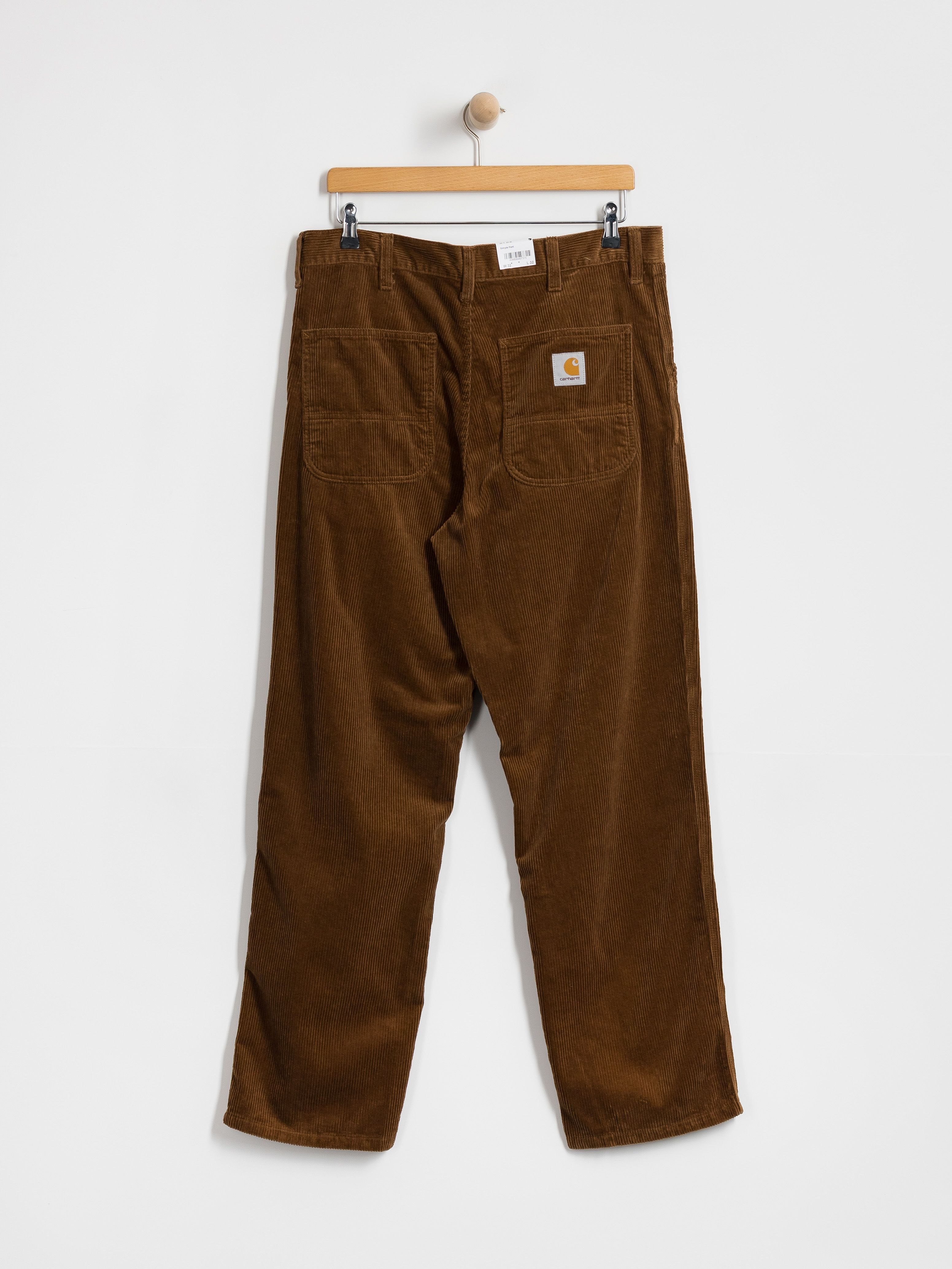 Штани Carhartt WIP Simple (wip h brown/rinsed)