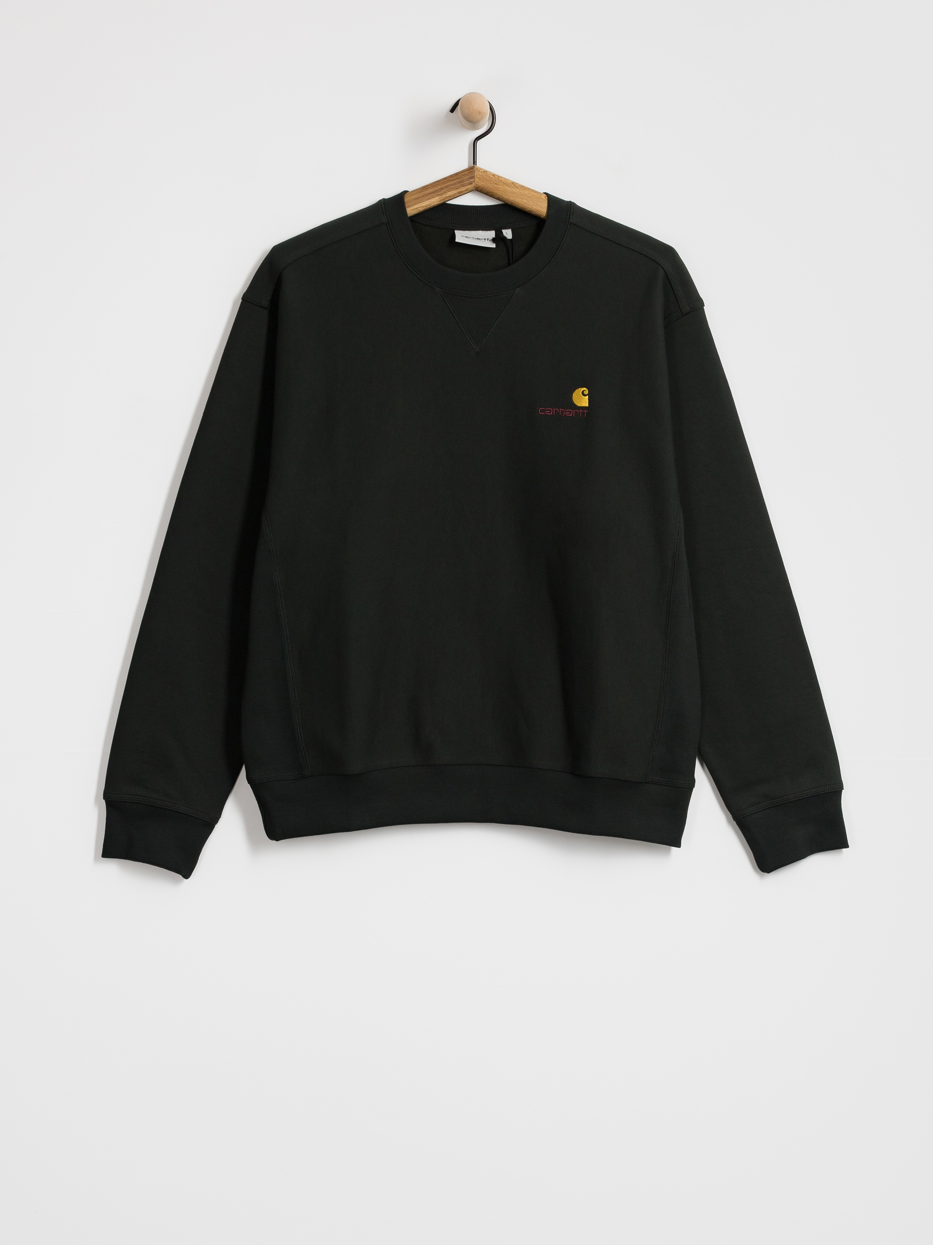 Світшот Carhartt WIP American Script (raven)