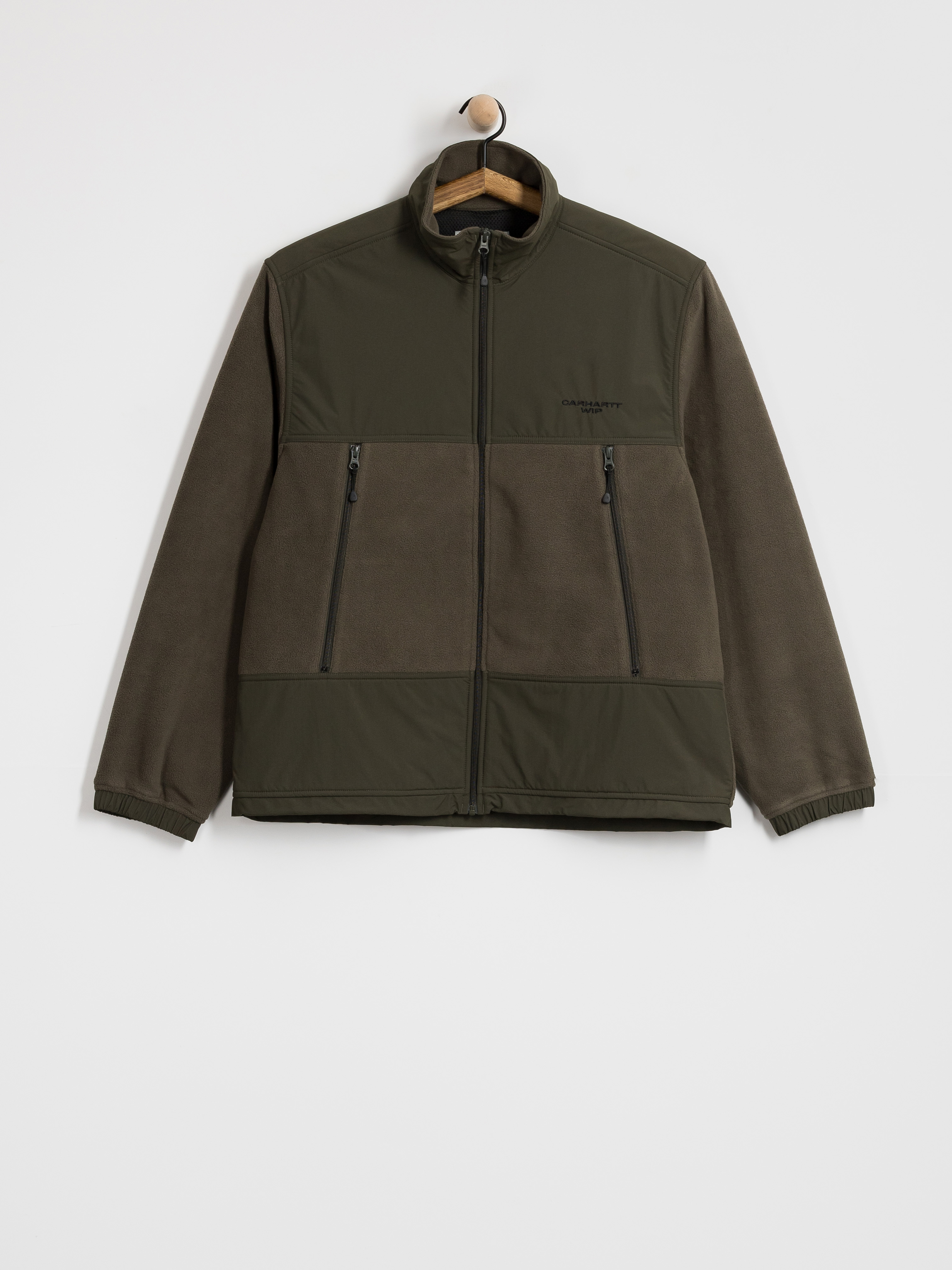 Флісовий светр Carhartt WIP Edmore (cypress/black)