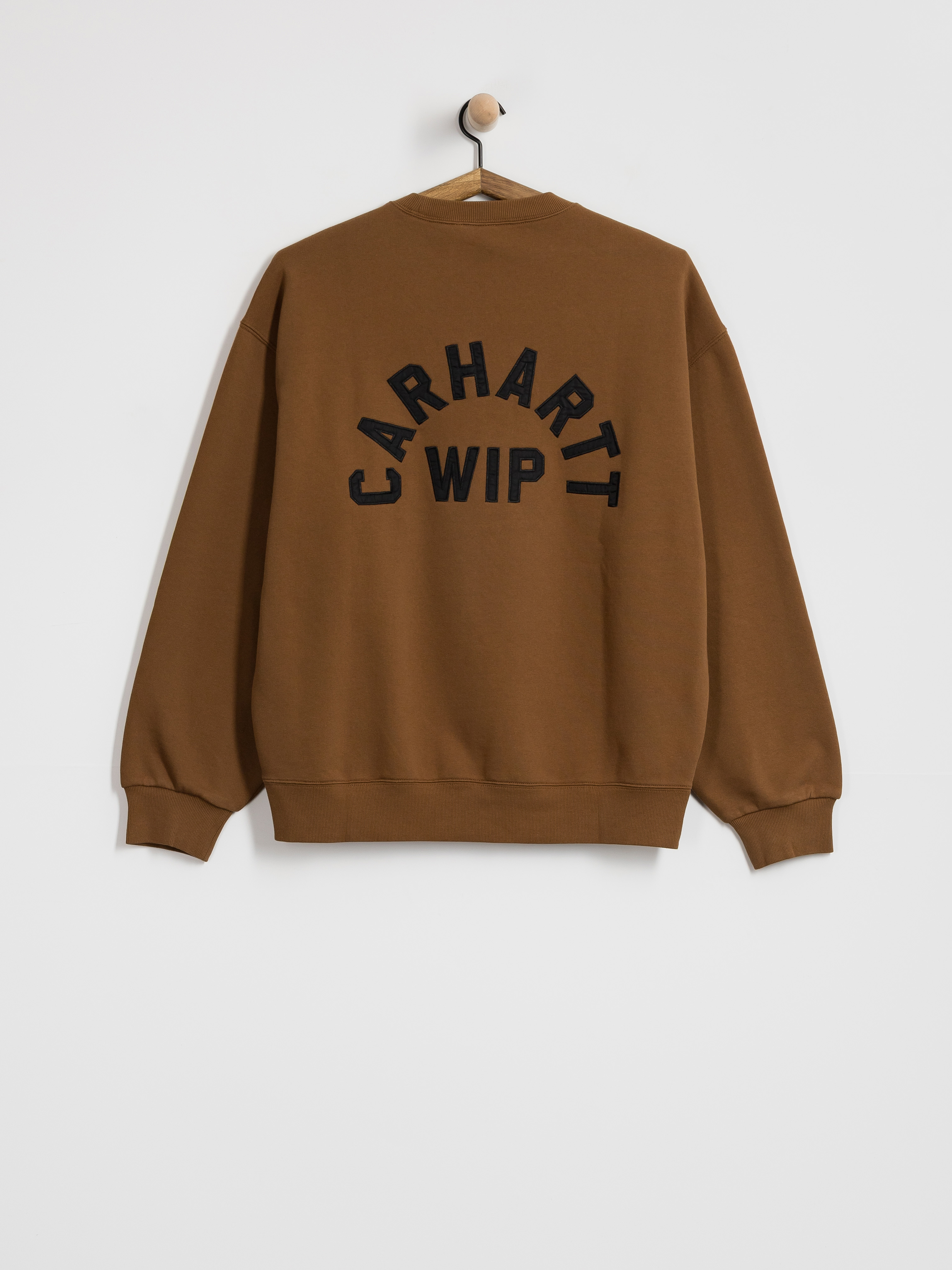 u0421u0432u0456u0442u0448u043eu0442 Carhartt WIP Arch Script (wip h brown/black/stone washed)