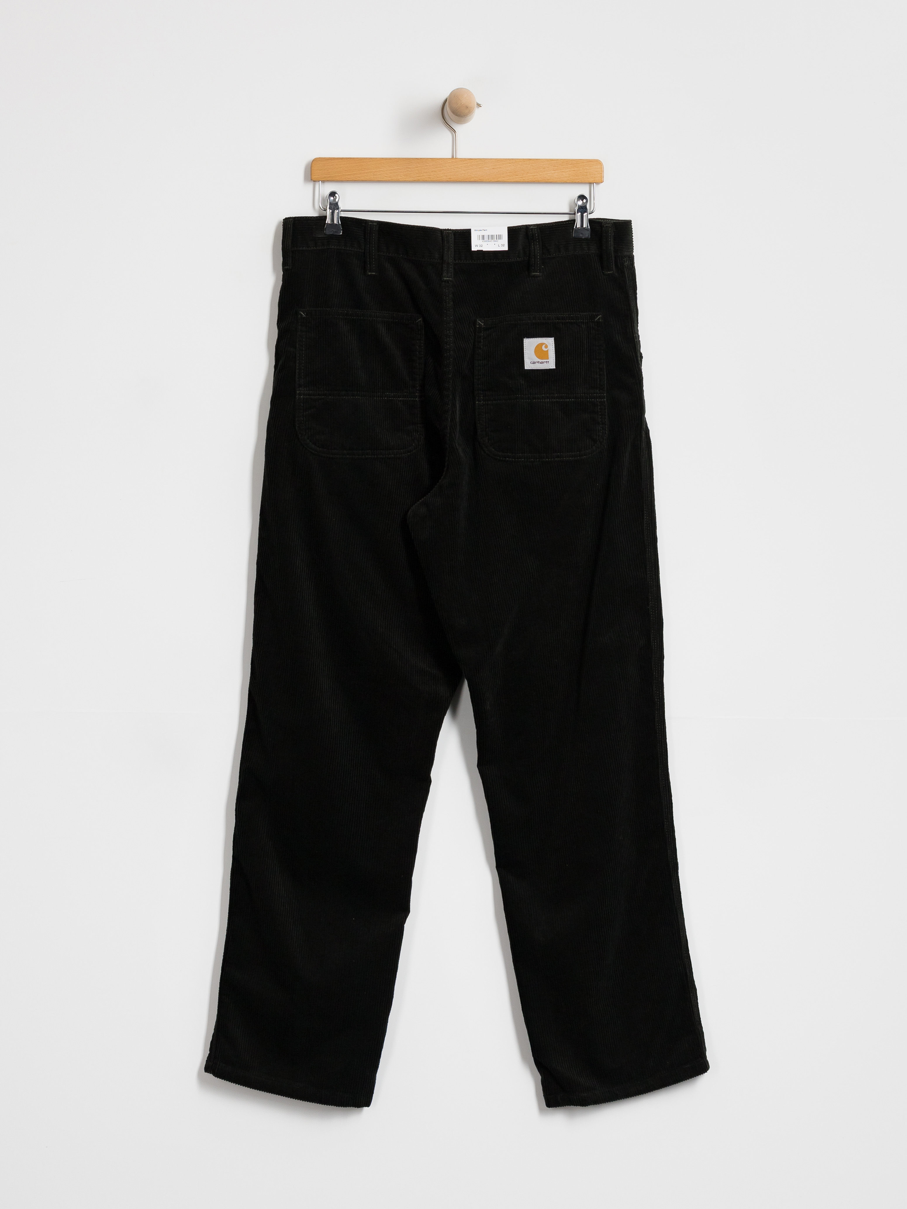 Штани Carhartt WIP Simple (raven/rinsed)