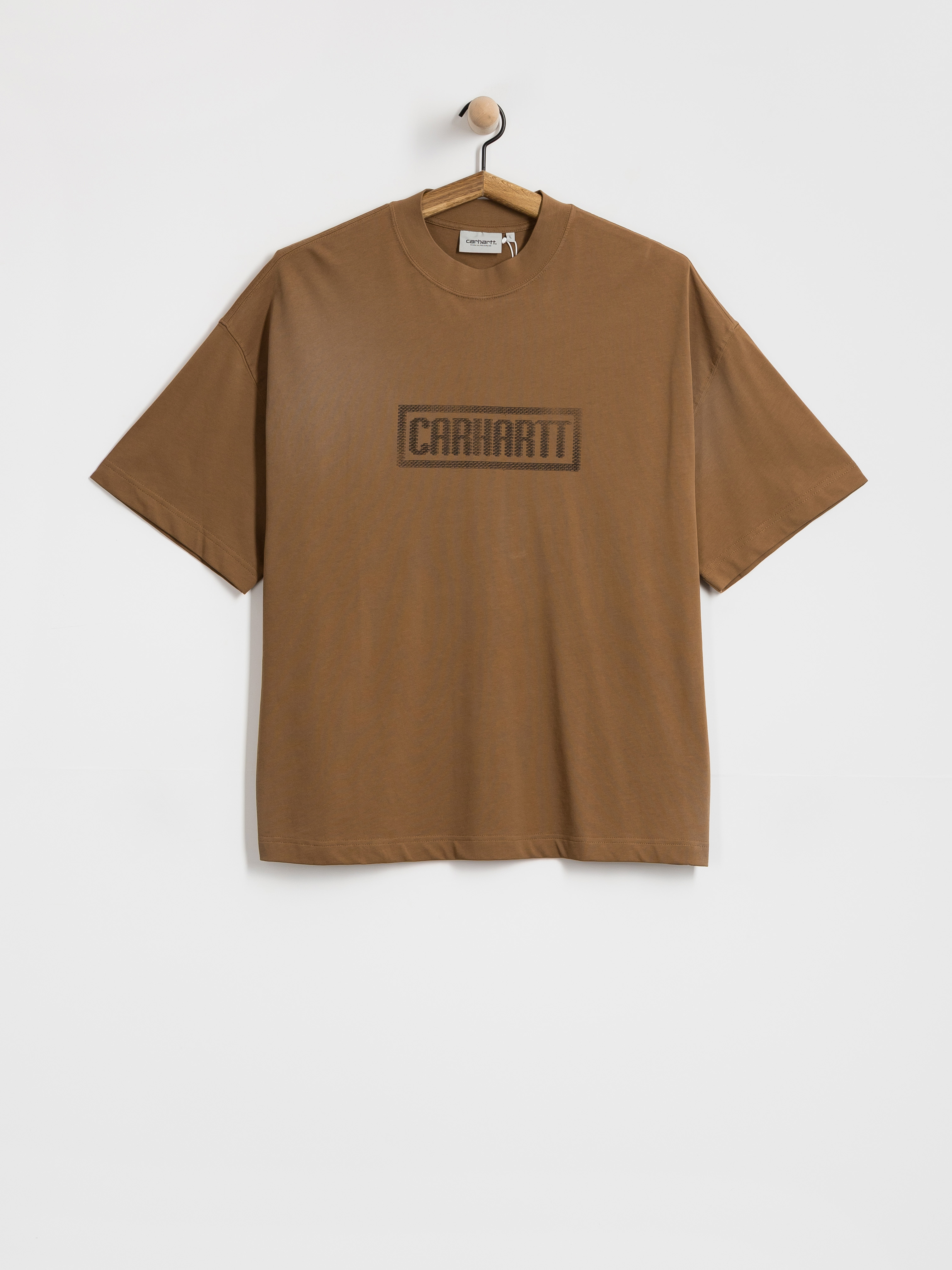 Футболка Carhartt WIP Bricky Man (wip h brown/stone dyed)
