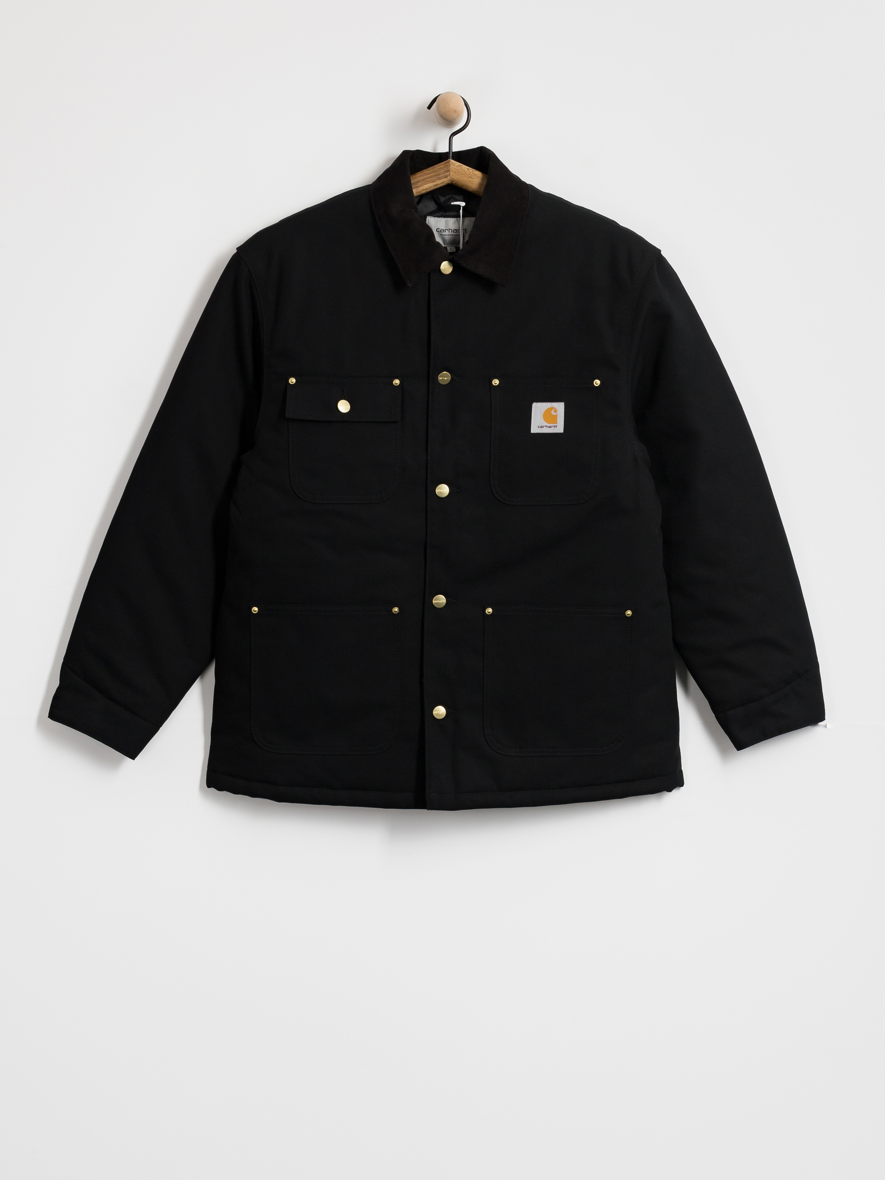Куртка Carhartt WIP OG Chore Coat (black/black/rigid)