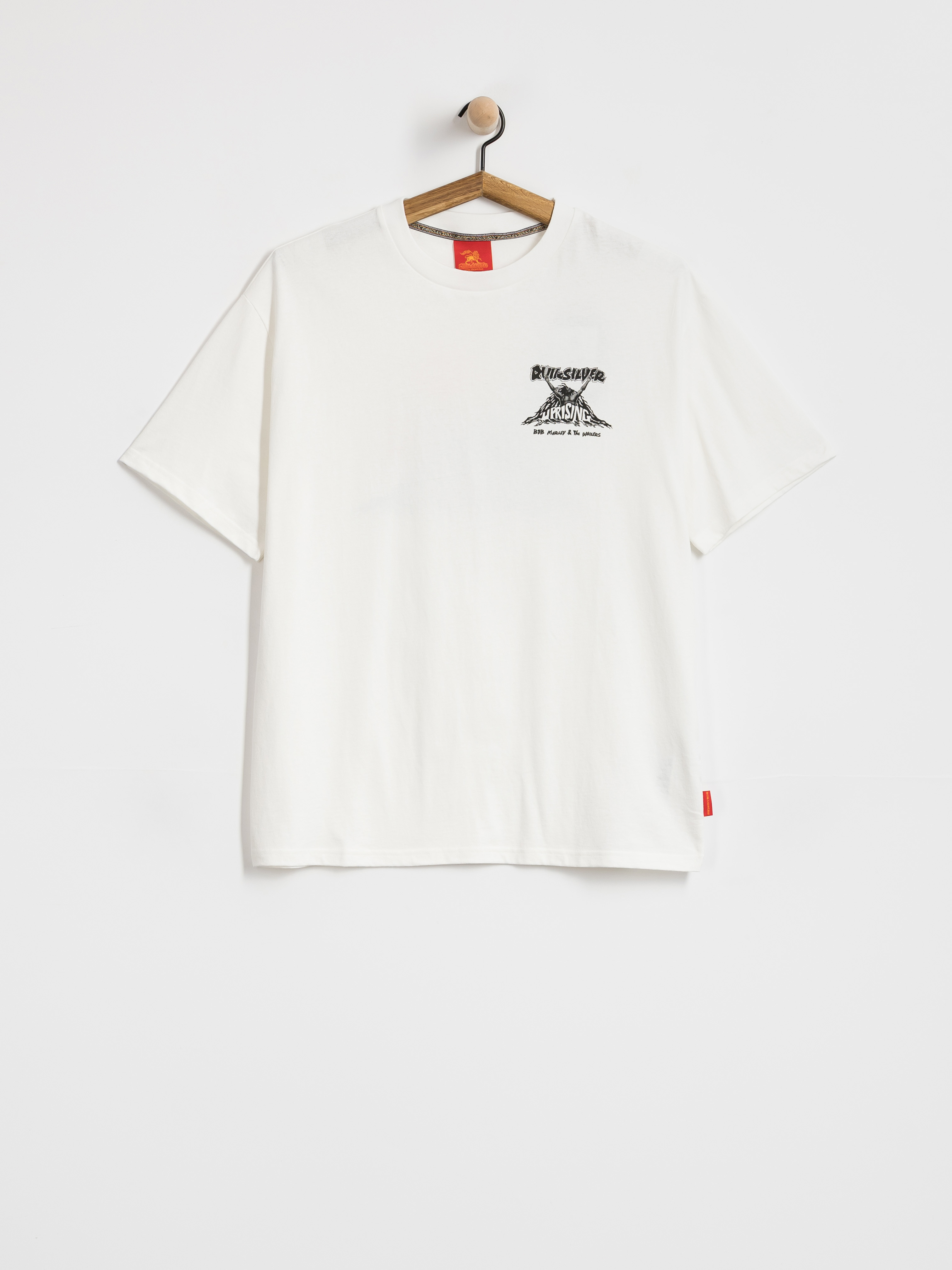 Футболка Quiksilver X Bob Uprising (snow white)