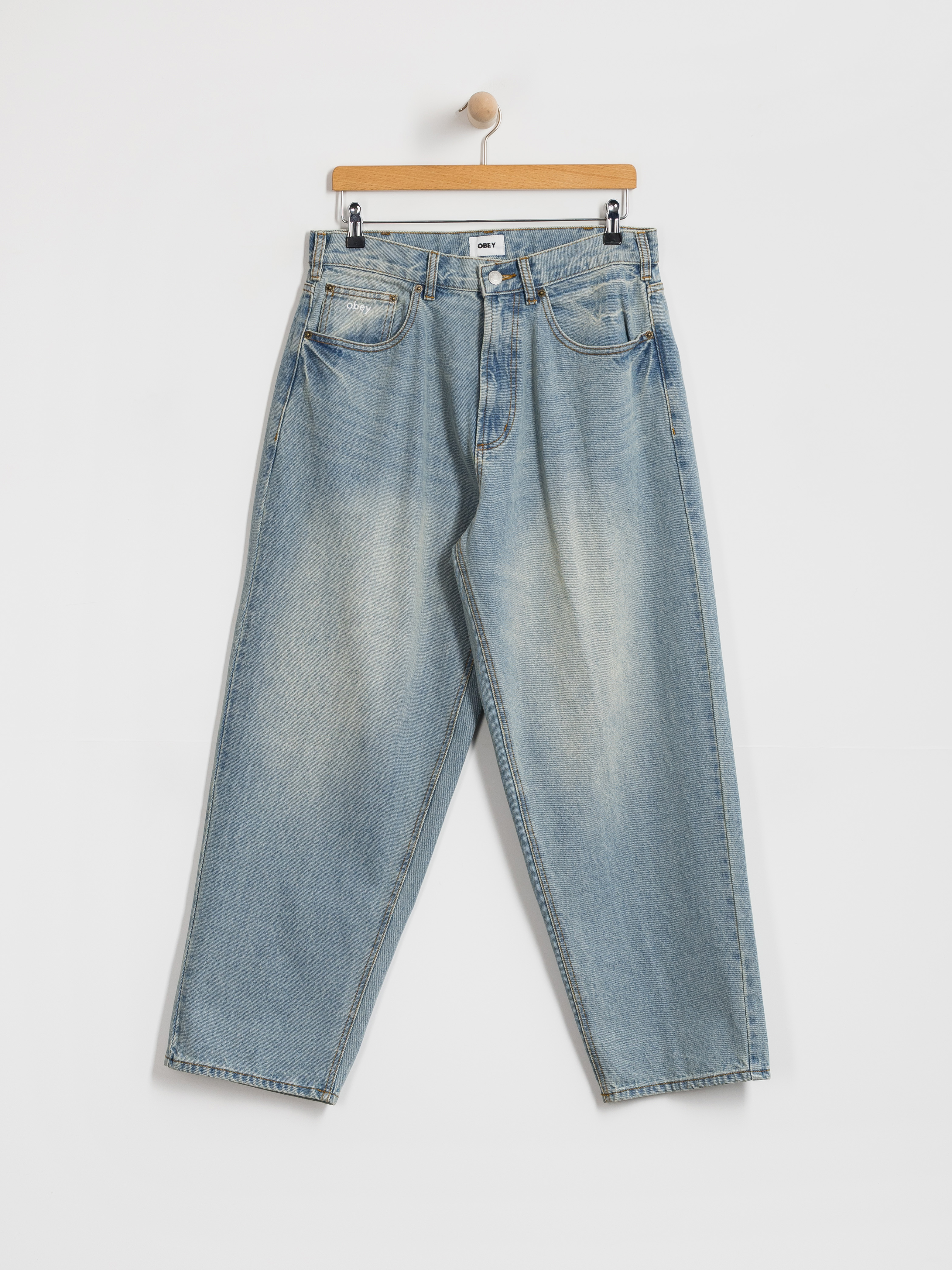 Штани OBEY Bigwig Baggy Denim (archive indigo)