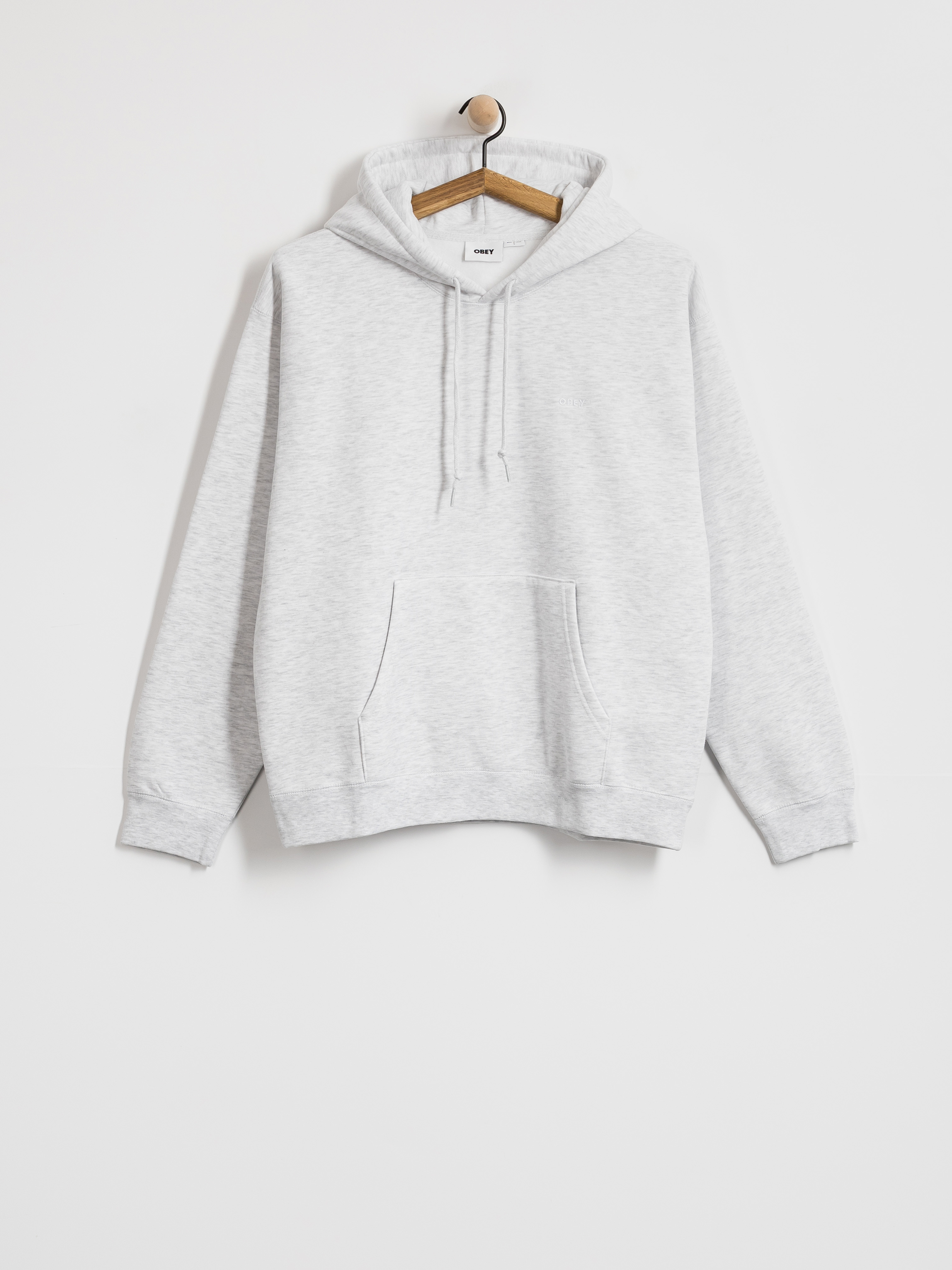 Худі OBEY Established Works Bold II HD (ash grey)
