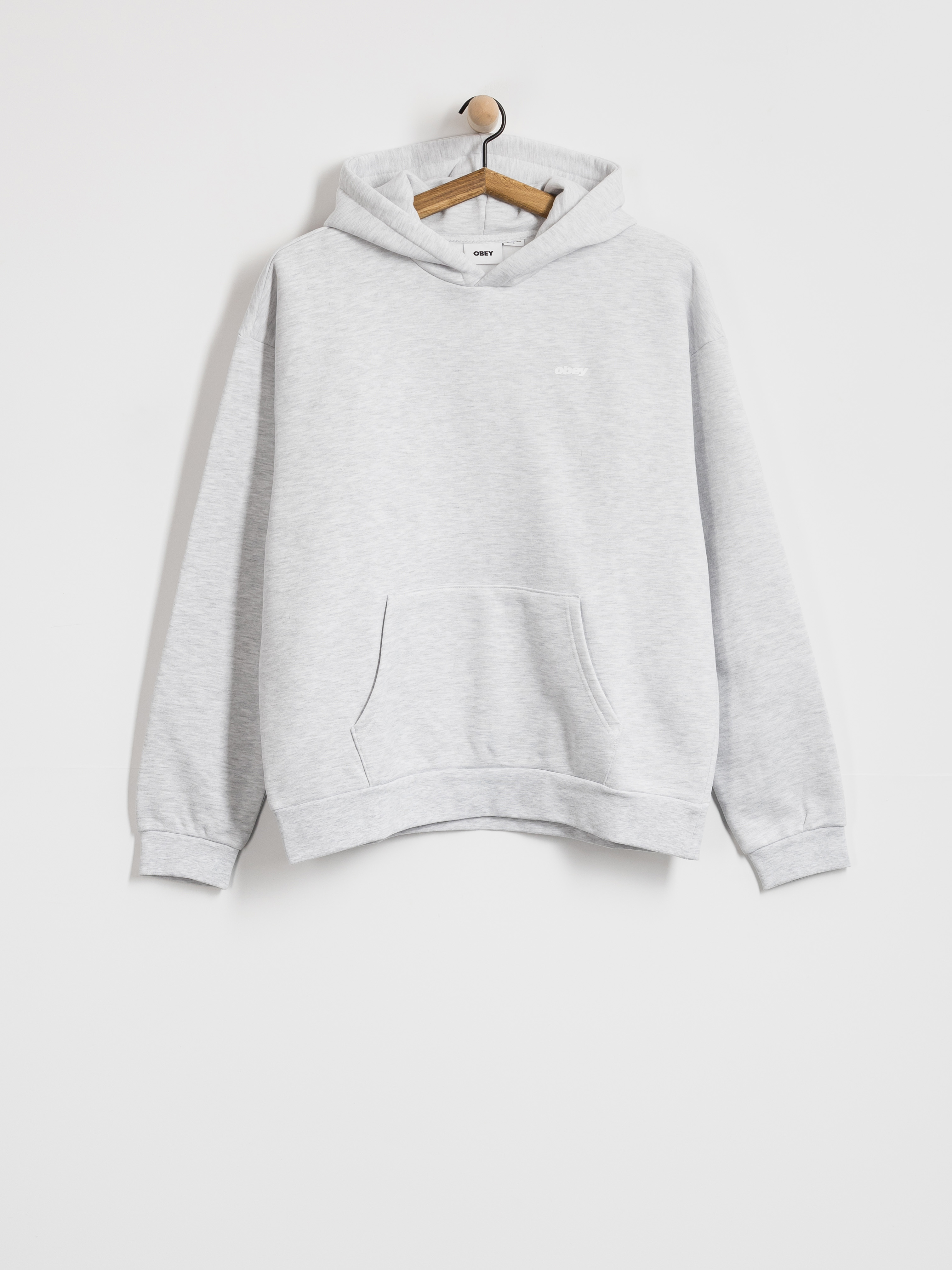Худі OBEY Intercontinental Extra HD (ash grey)