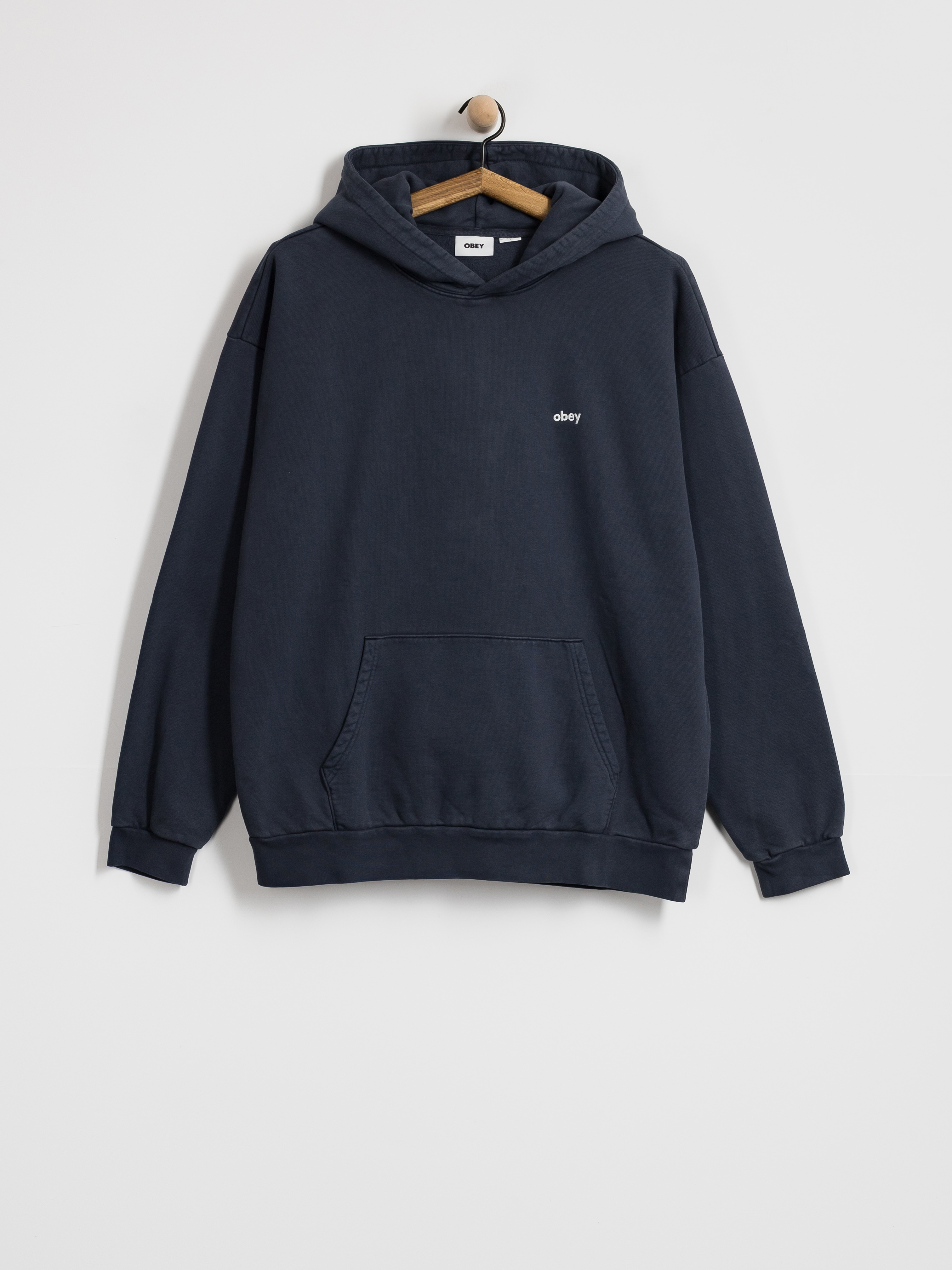 Худі OBEY Lowercase Pigment HD (pigment dark sapphire)