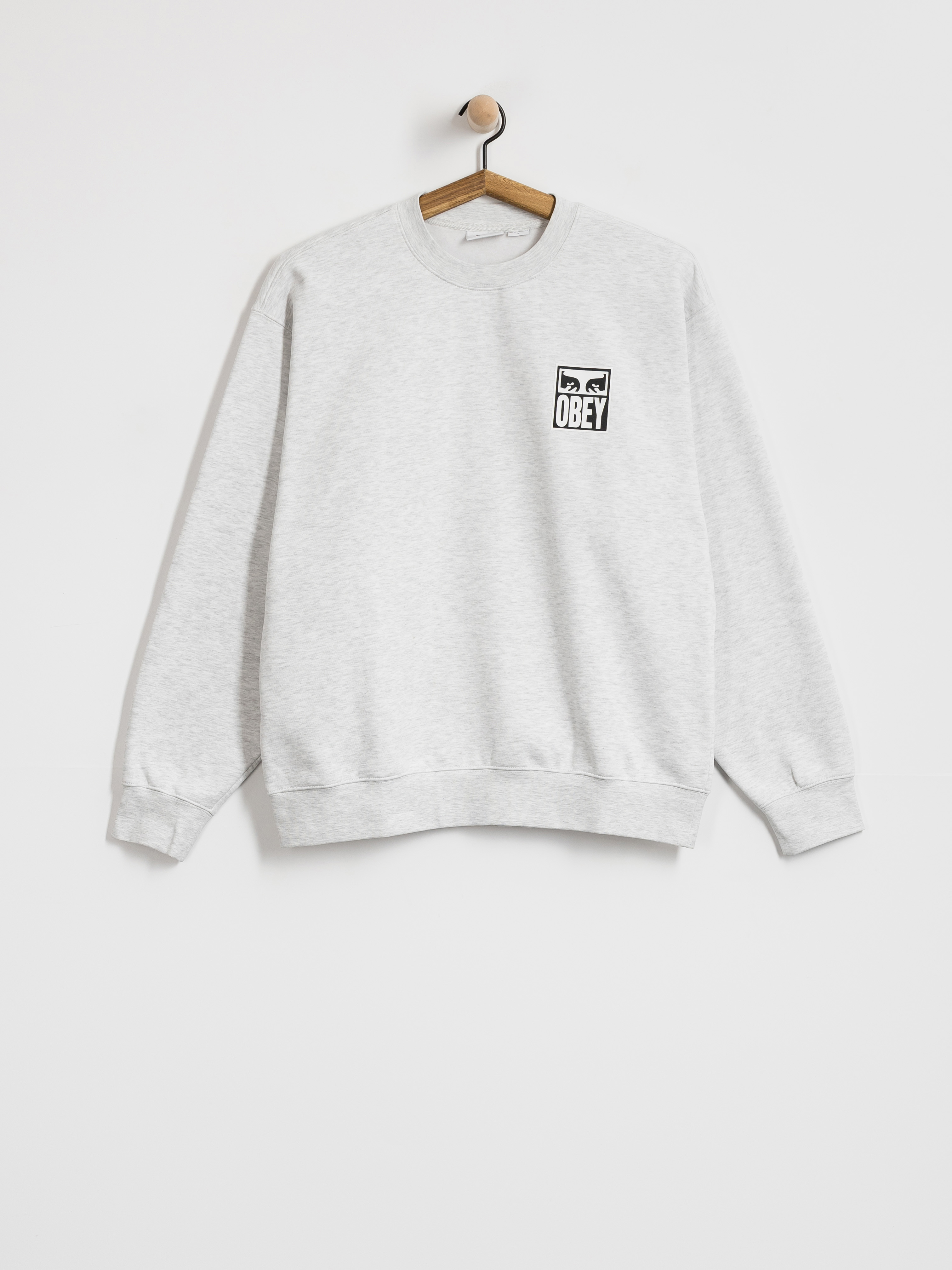 Світшот OBEY Eyes Icon (heather grey)