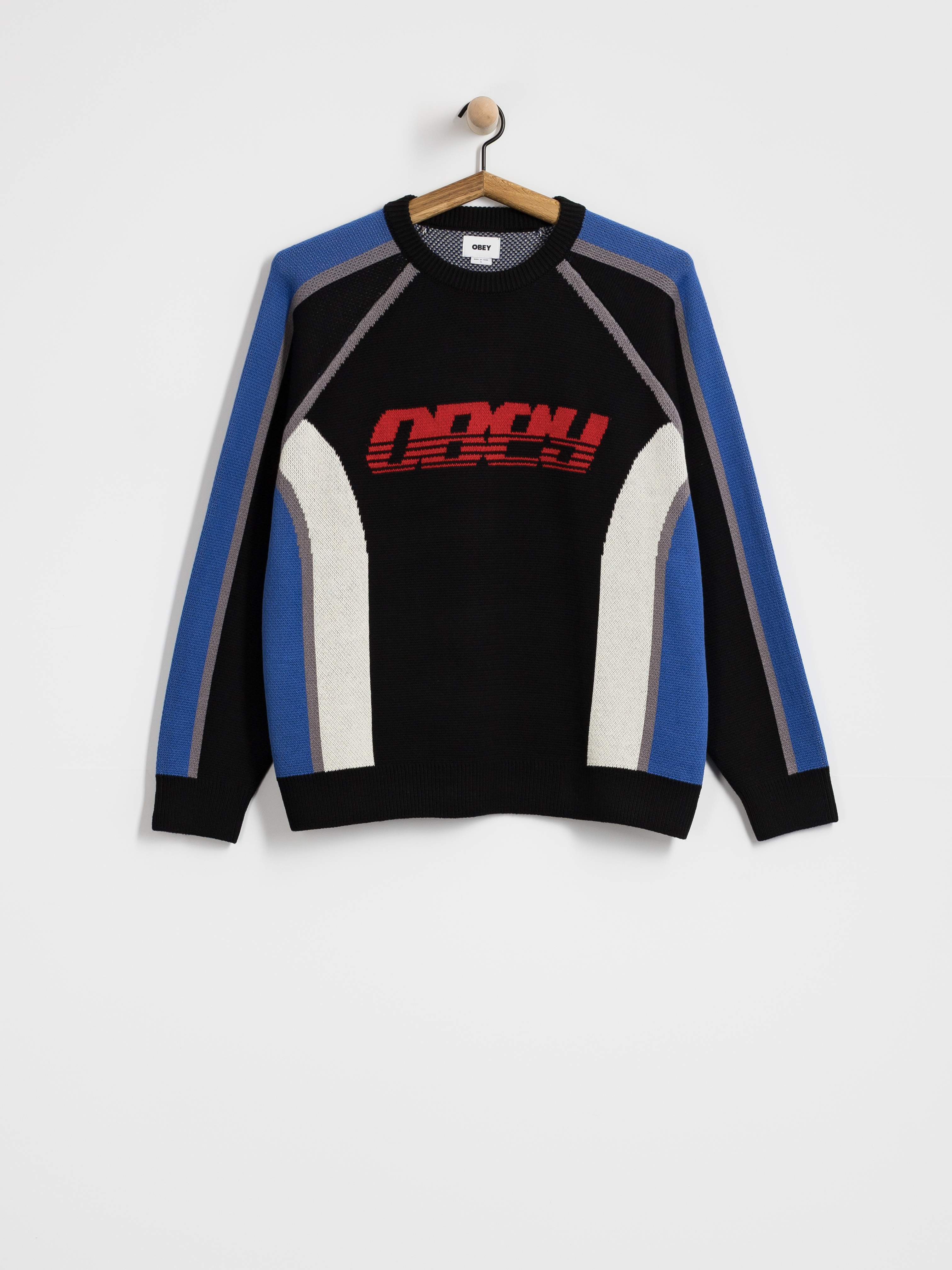 Светр OBEY Estadio (black multi)
