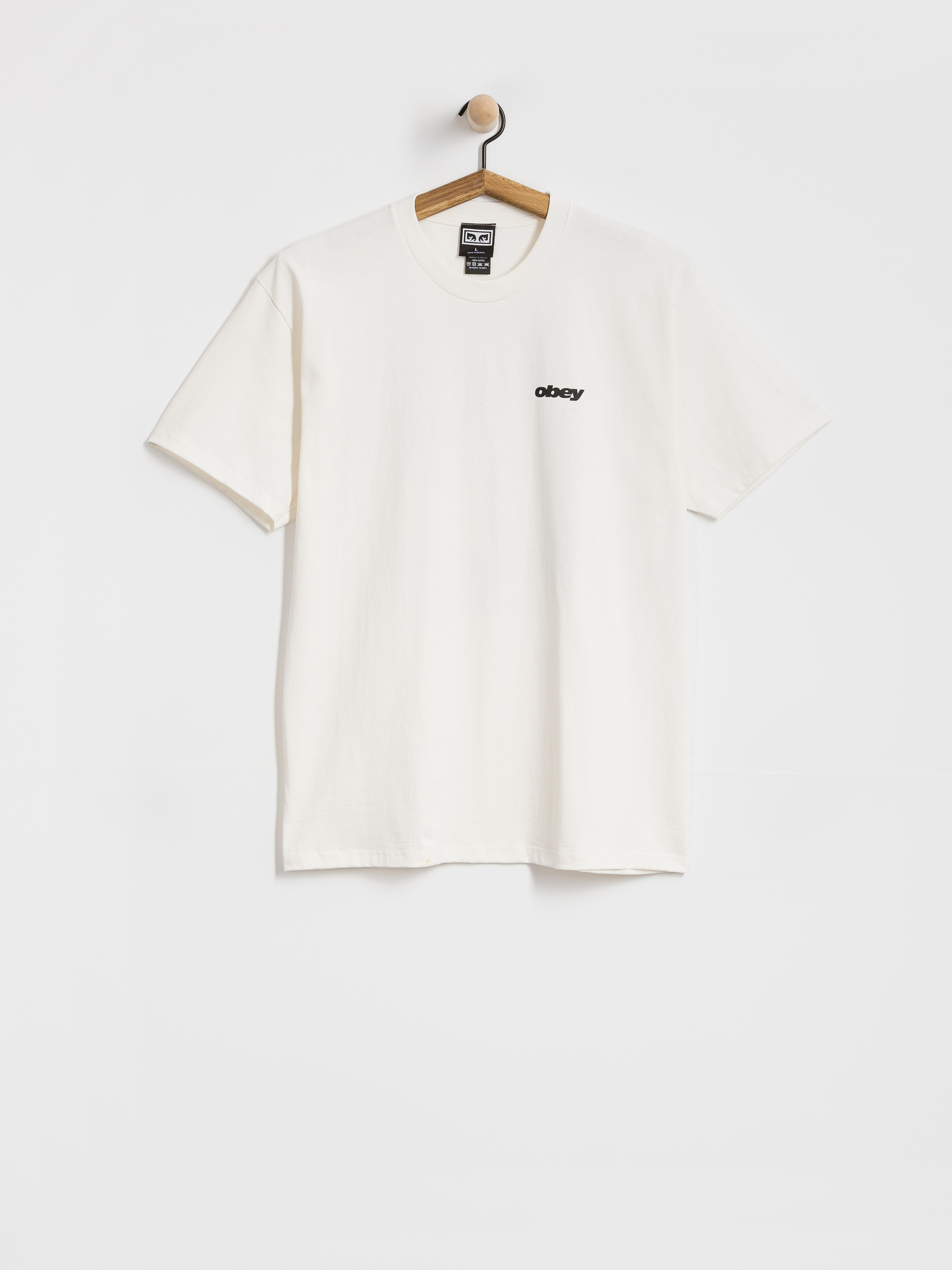 Футболка OBEY Stronger Together (vintage white)