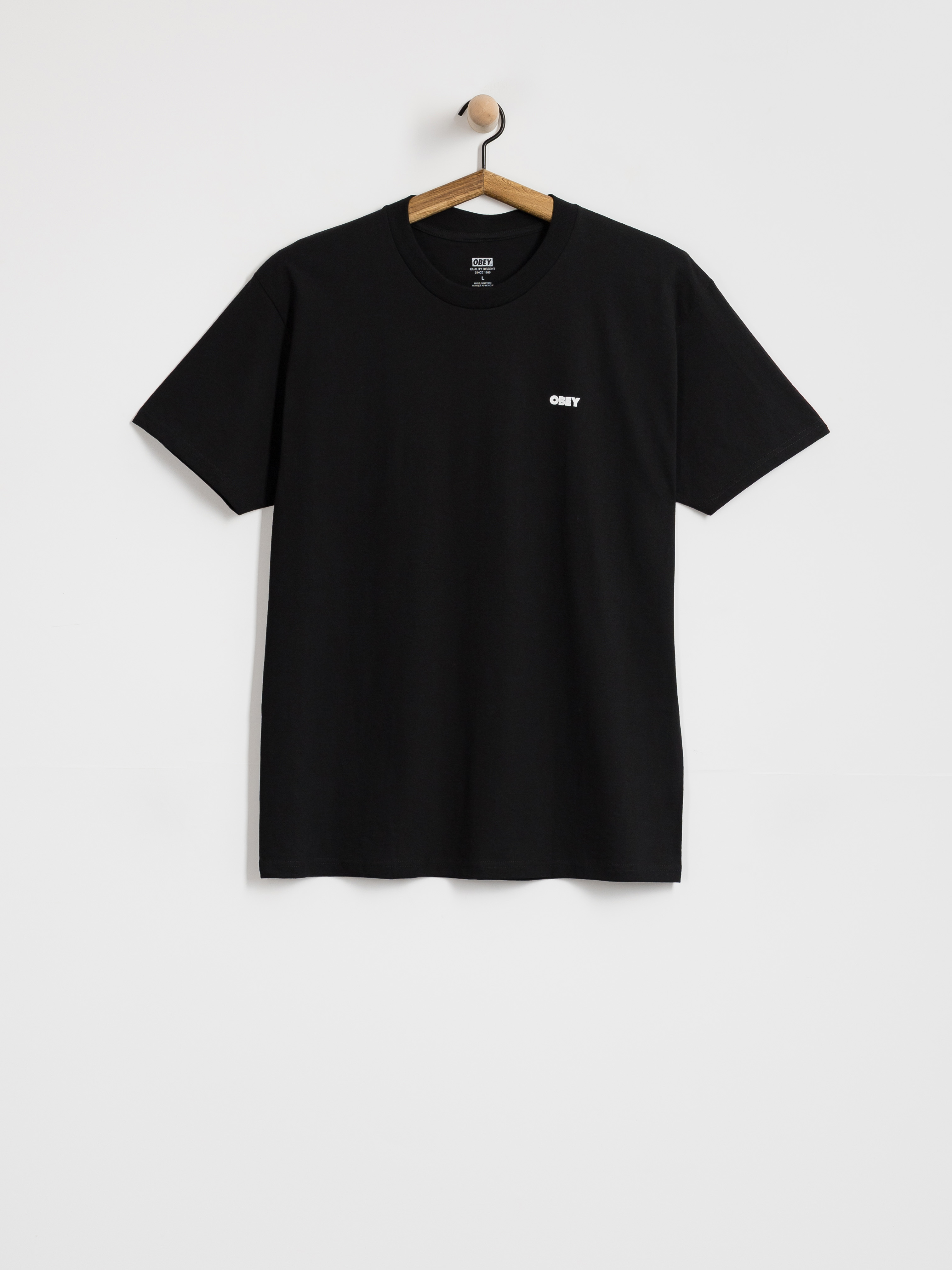 Футболка OBEY The Medium Is The Message (black)