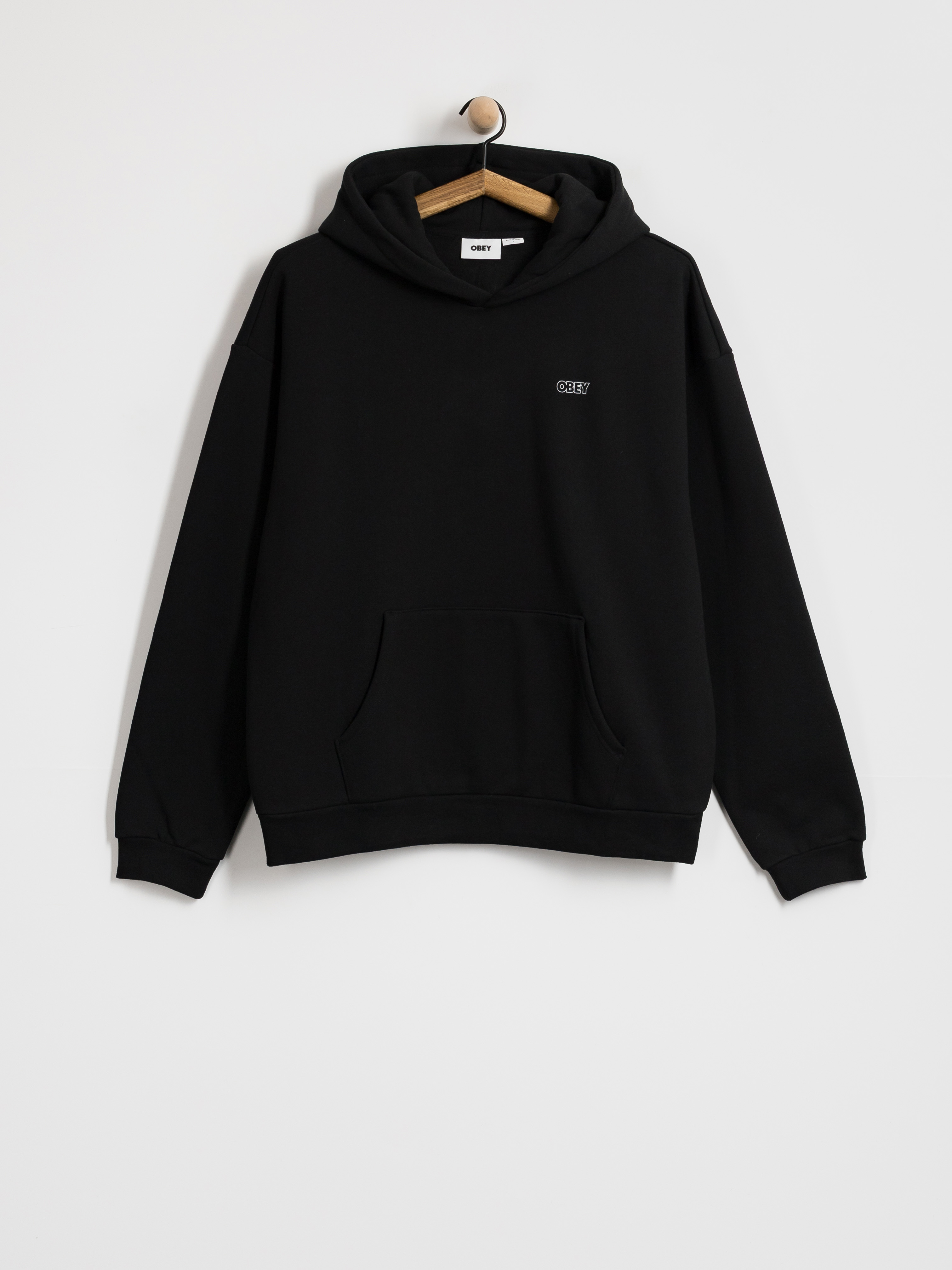 Худі OBEY Treble Extra Heavy HD (black)