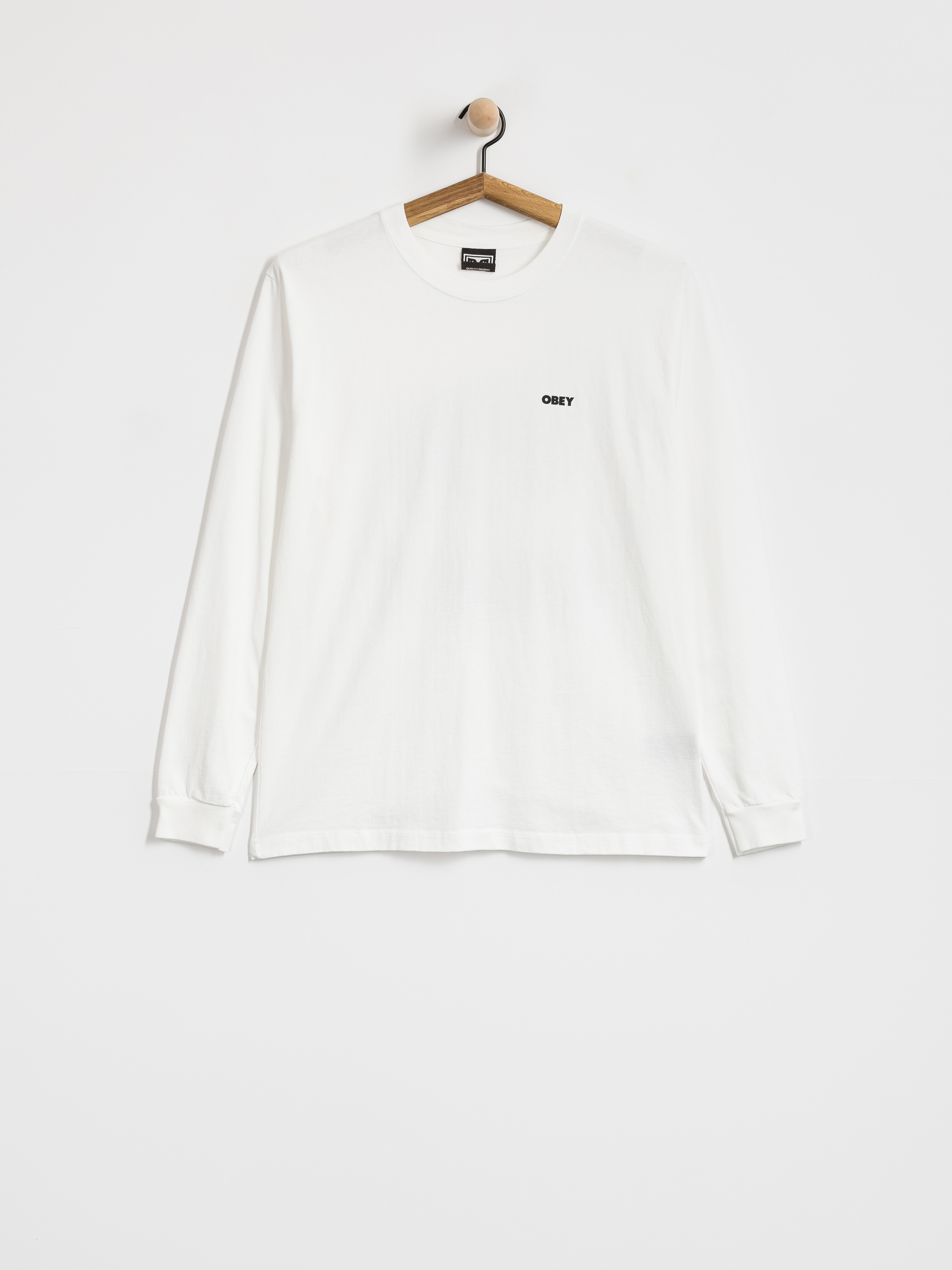 Лонгслів OBEY Quarter Eye Icon (pigment vintage white)