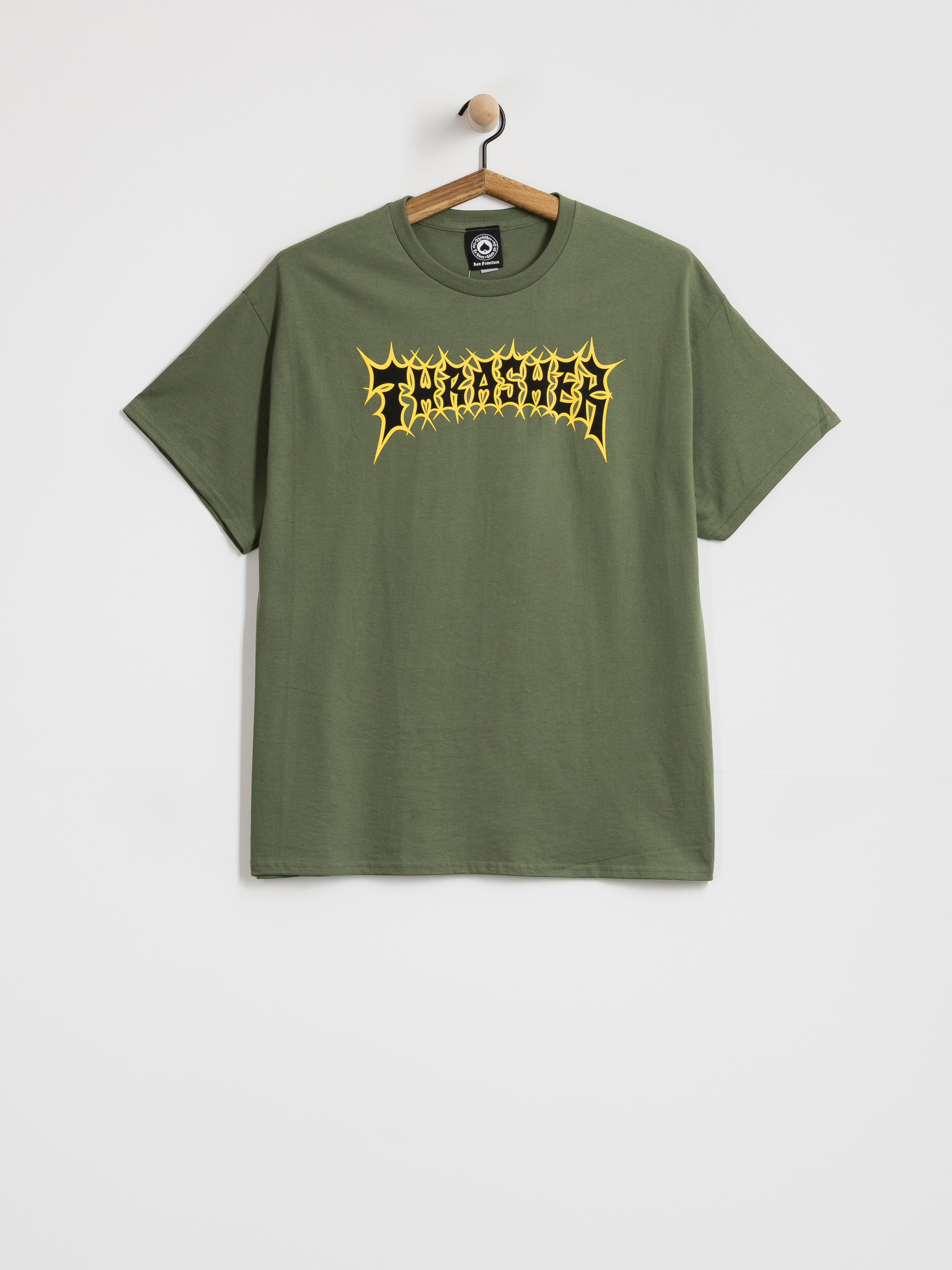 Футболка Thrasher Spikey (military green)